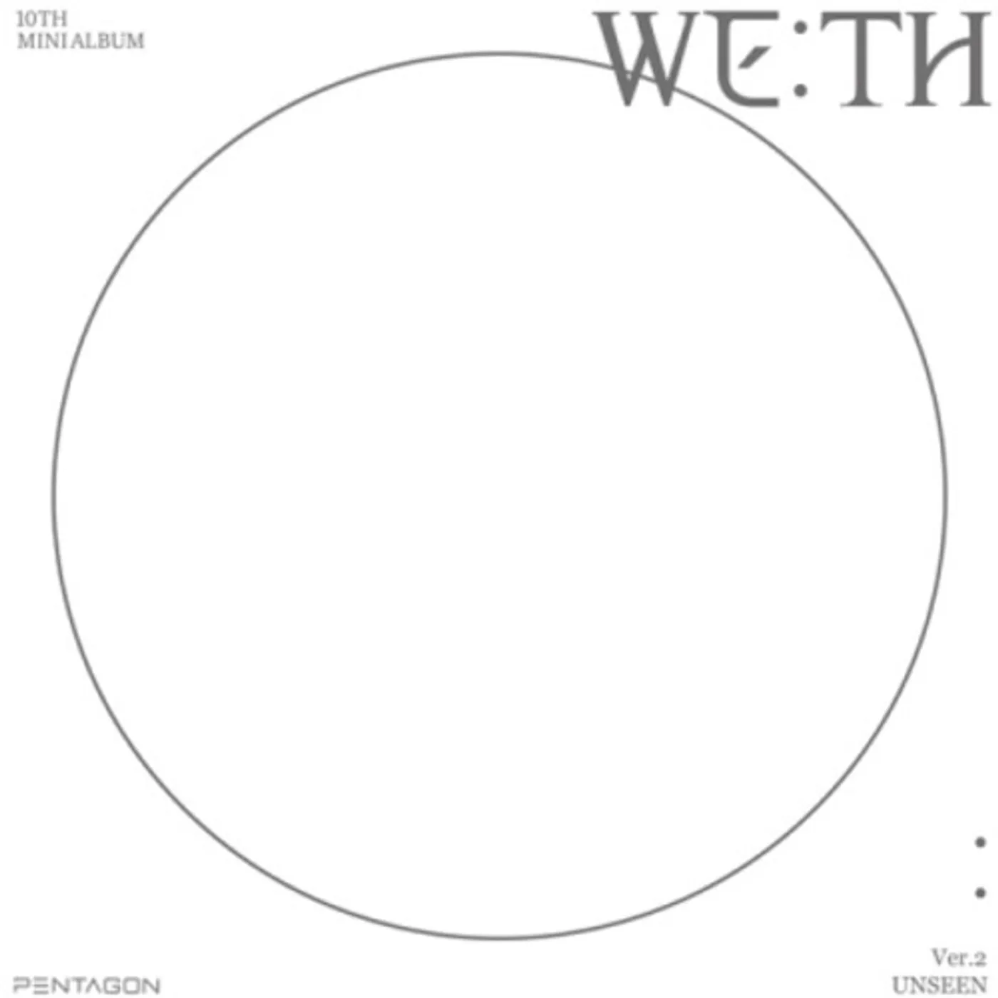 PENTAGON WE:TH (UNSEEN VERSION) CD