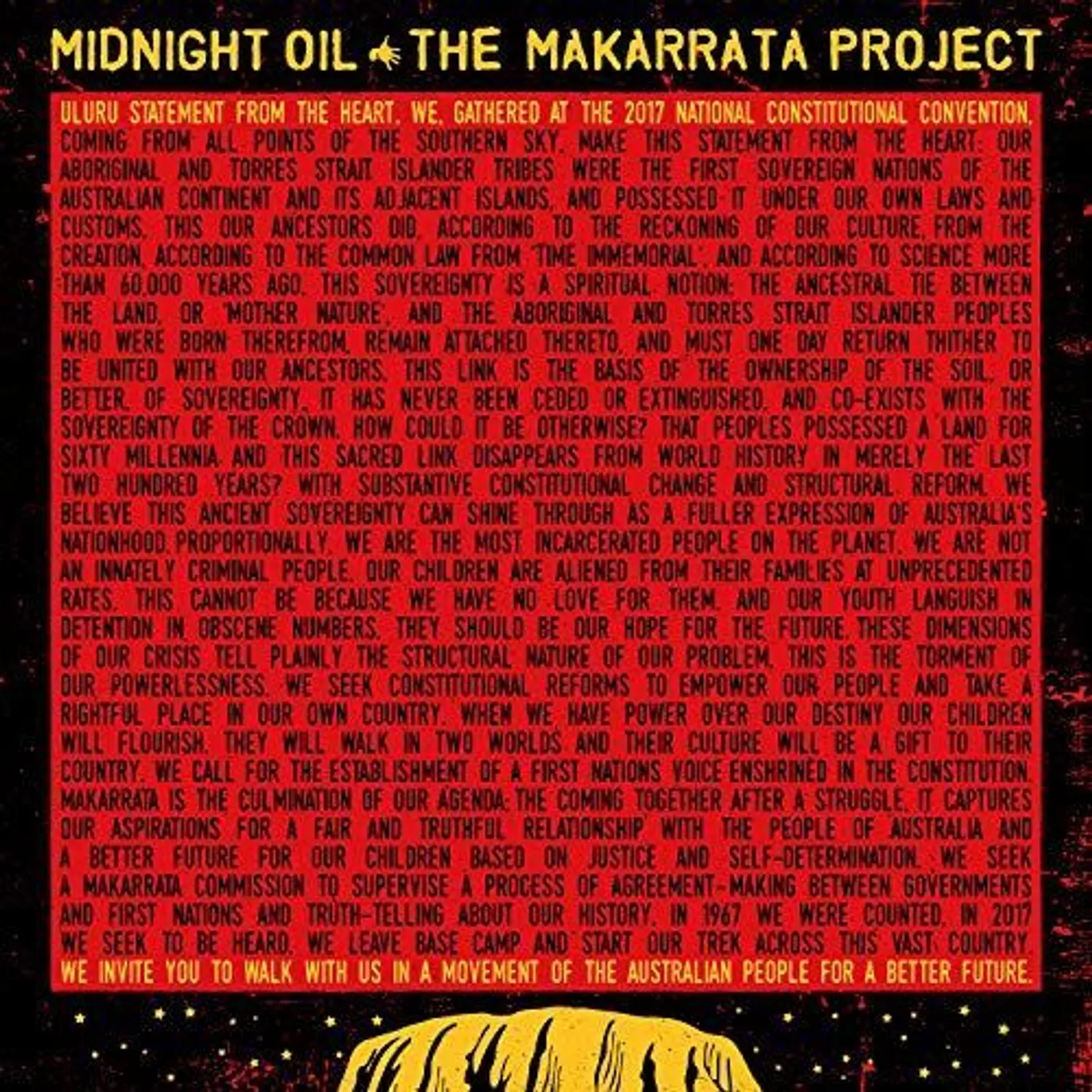 Midnight Oil MAKARRATA PROJECT Vinyl Record
