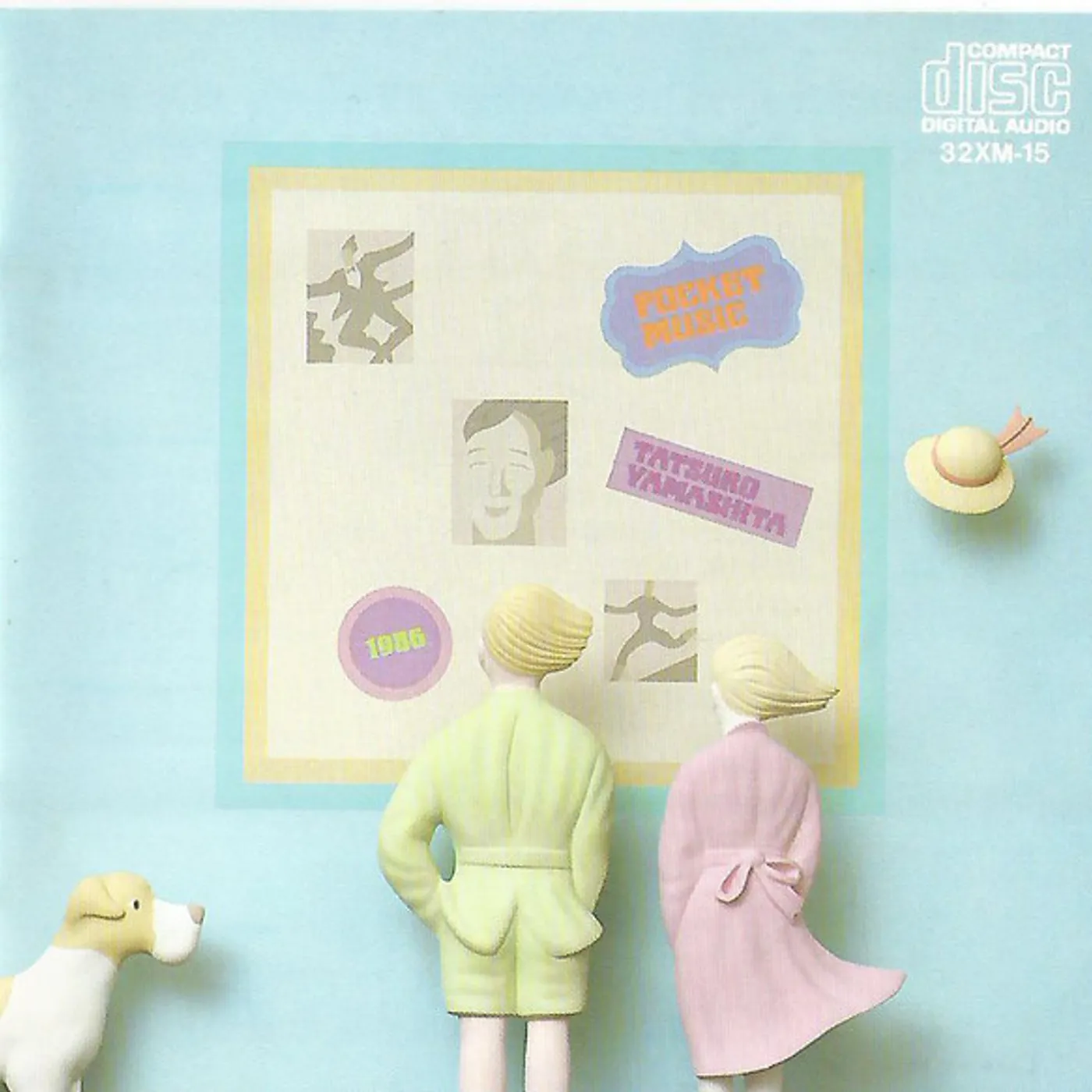 Tatsuro Yamashita Pocket Music Vinyl Record