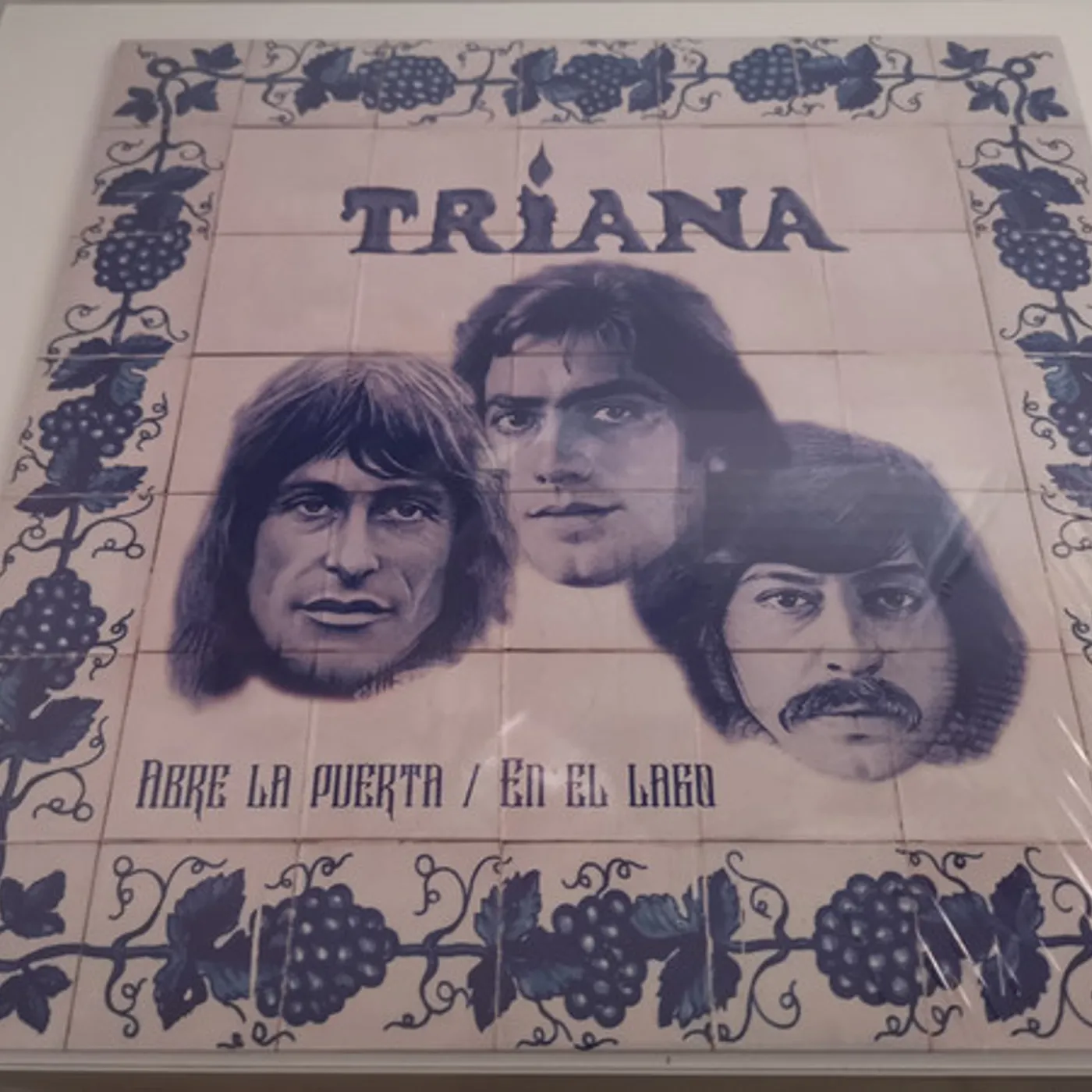 Triana ABRE LA PUERTA / EN EL LAGO Vinyl Record