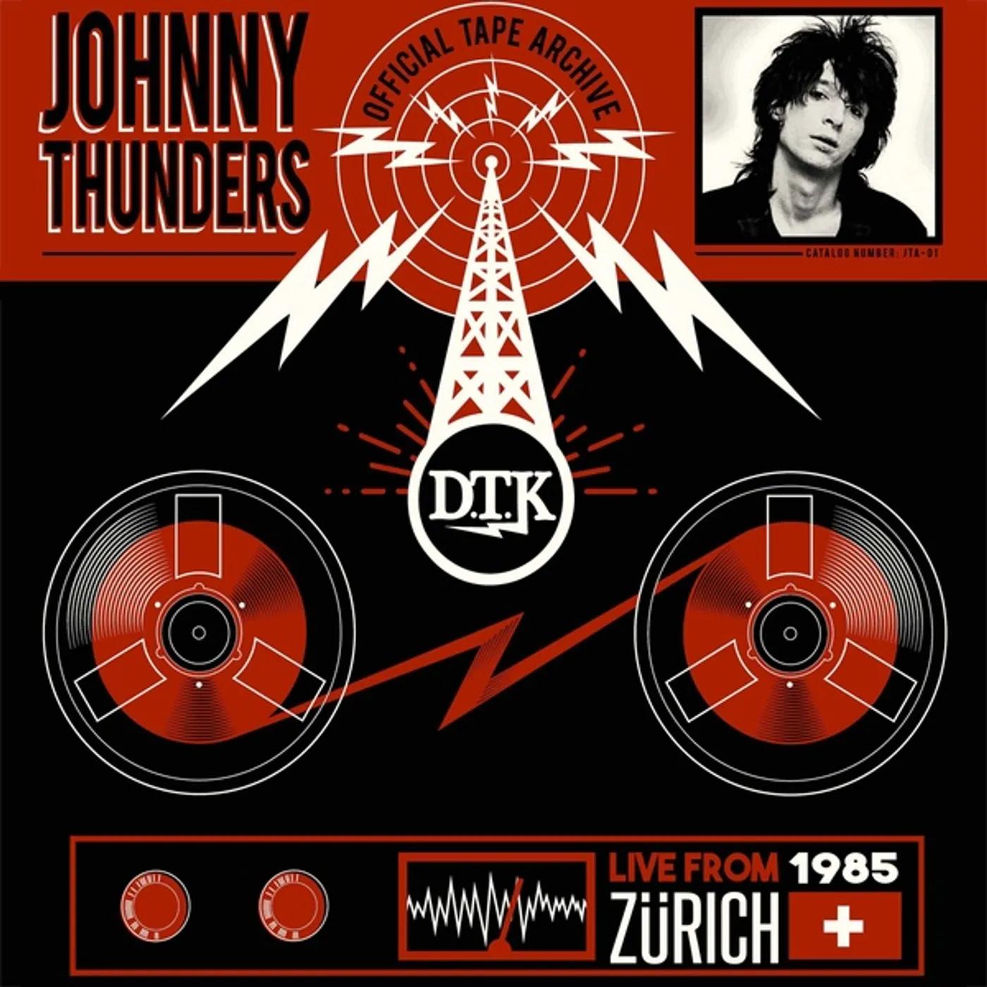 Johnny Thunders LIVE FROM ZURICH '85 Vinyl Record