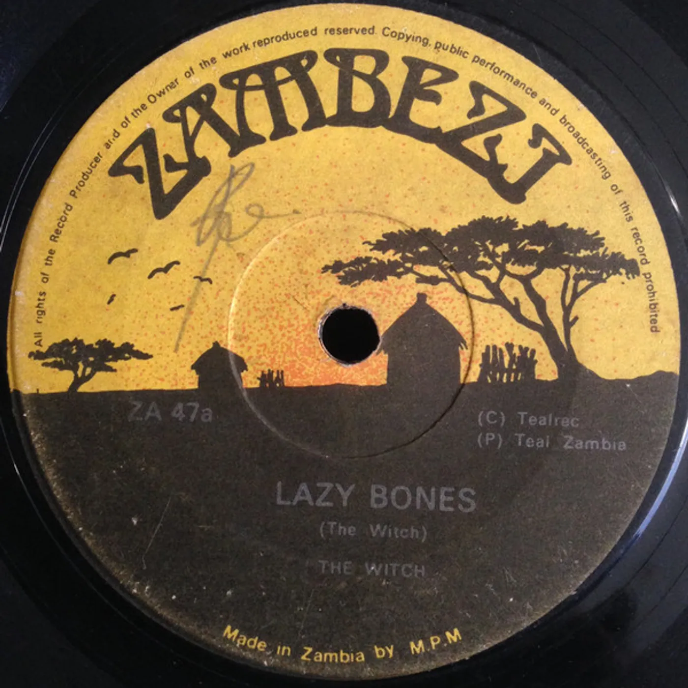 WITCH LAZY BONES Vinyl Record