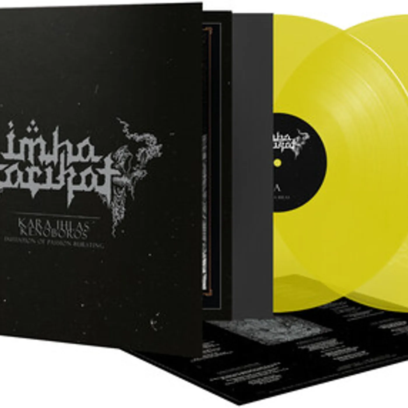 Imha Tarikat KARA IHLAS / KENOBOROS (YELLOW TRANSPARENT VINYL) Vinyl Record