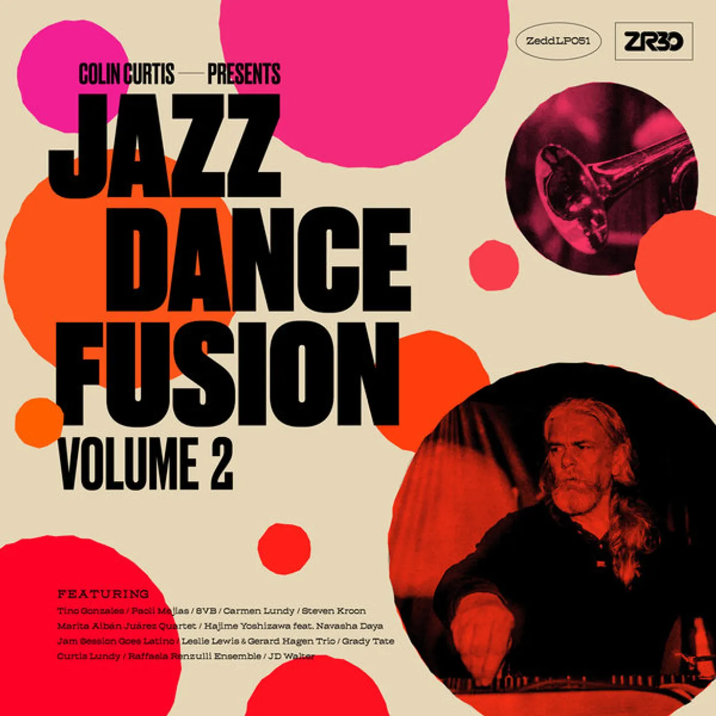 COLIN CURTIS PRESENTS JAZZ DANCE FUSION VOLUME 2 Vinyl Record