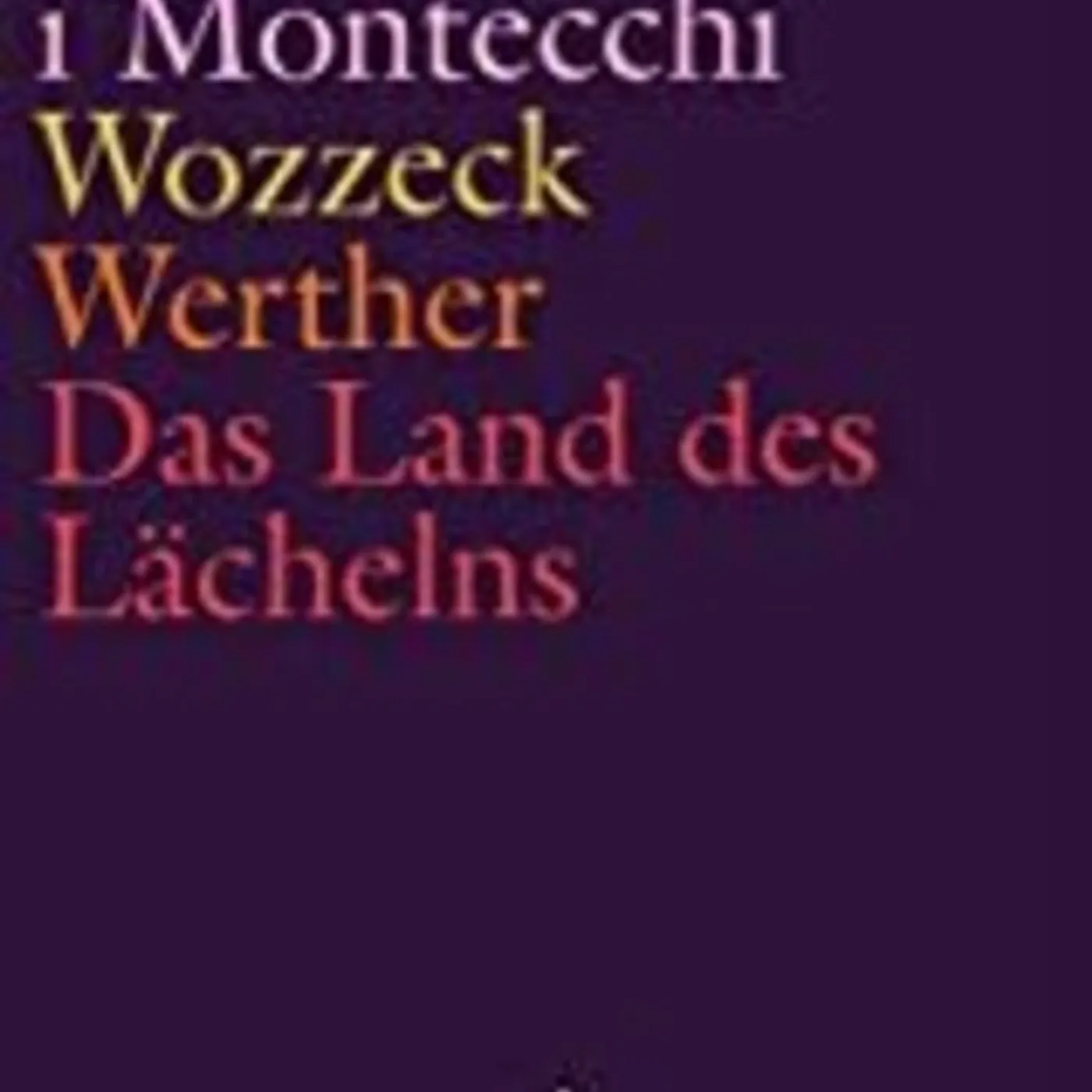 Berg OPERA RECORDINGS DVD