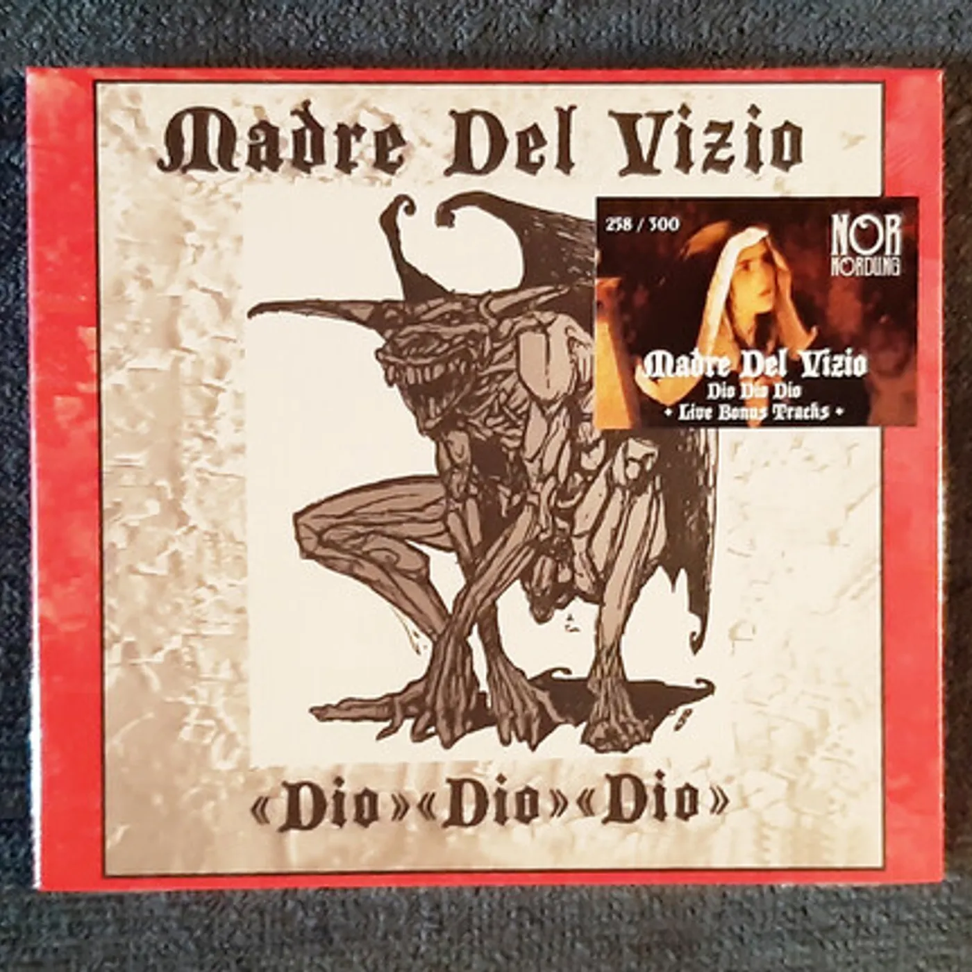 Madre Del Vizio DIO DIO DIO CD