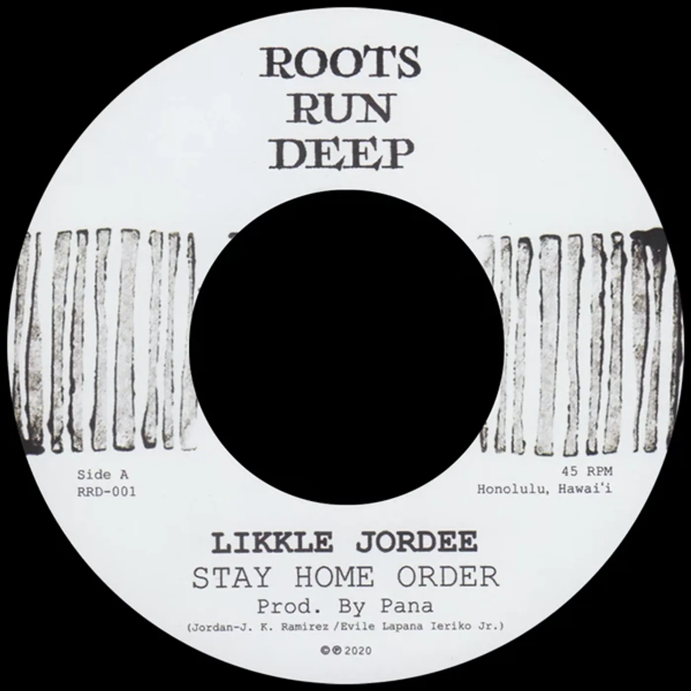 Likkle Jordee Stay Home Order Vinyl Record