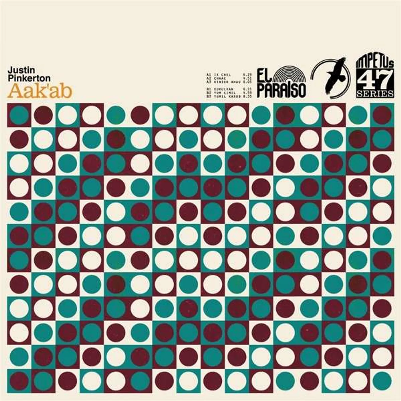 Justin Pinkerton Aak'ab Vinyl Record