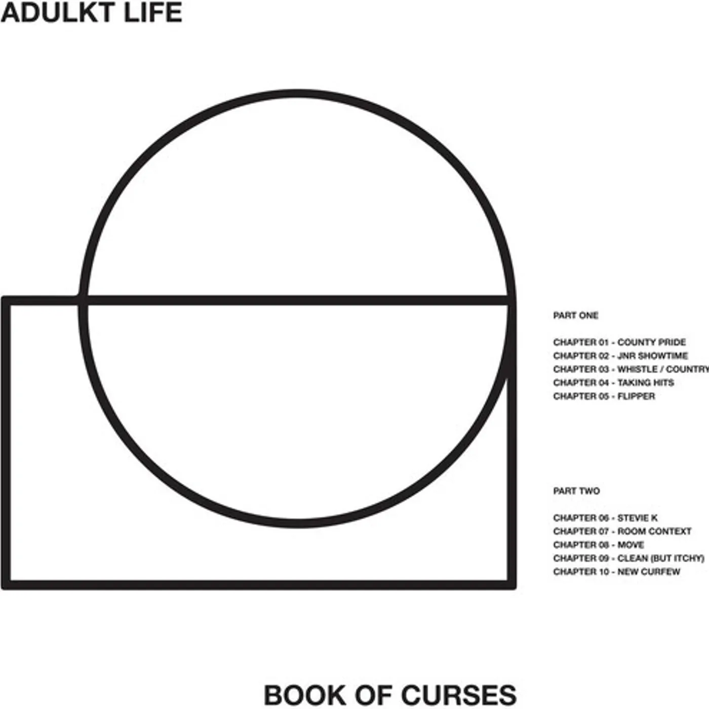 Adulkt Life Book Of Curses Vinyl Record