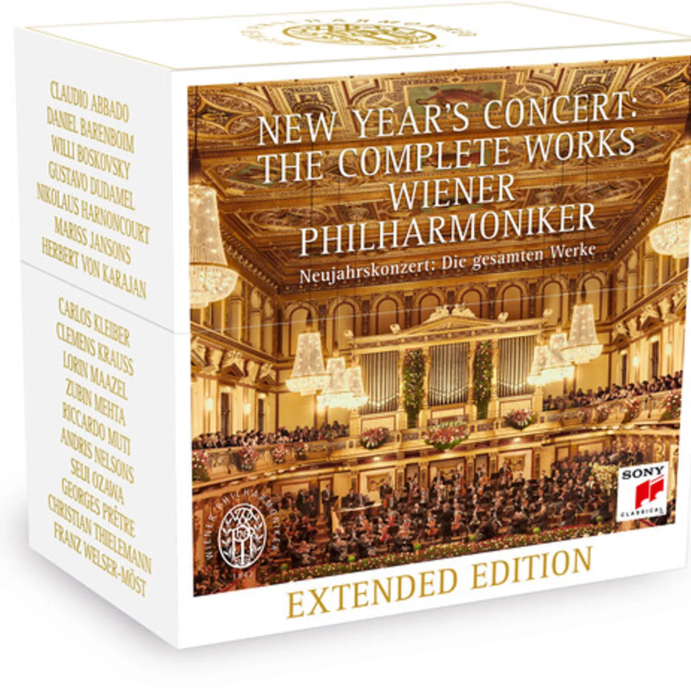 WIENER PHILHARMONIKER: NEW YEAR'S CONCERT - THE COMPLETE WORKS (EXTENDED EDITION) CD