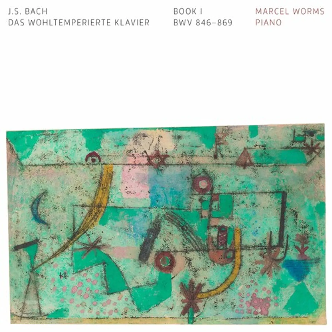 J.S. Bach DAS WOHLTEMPERIERTE KLAVIER I CD