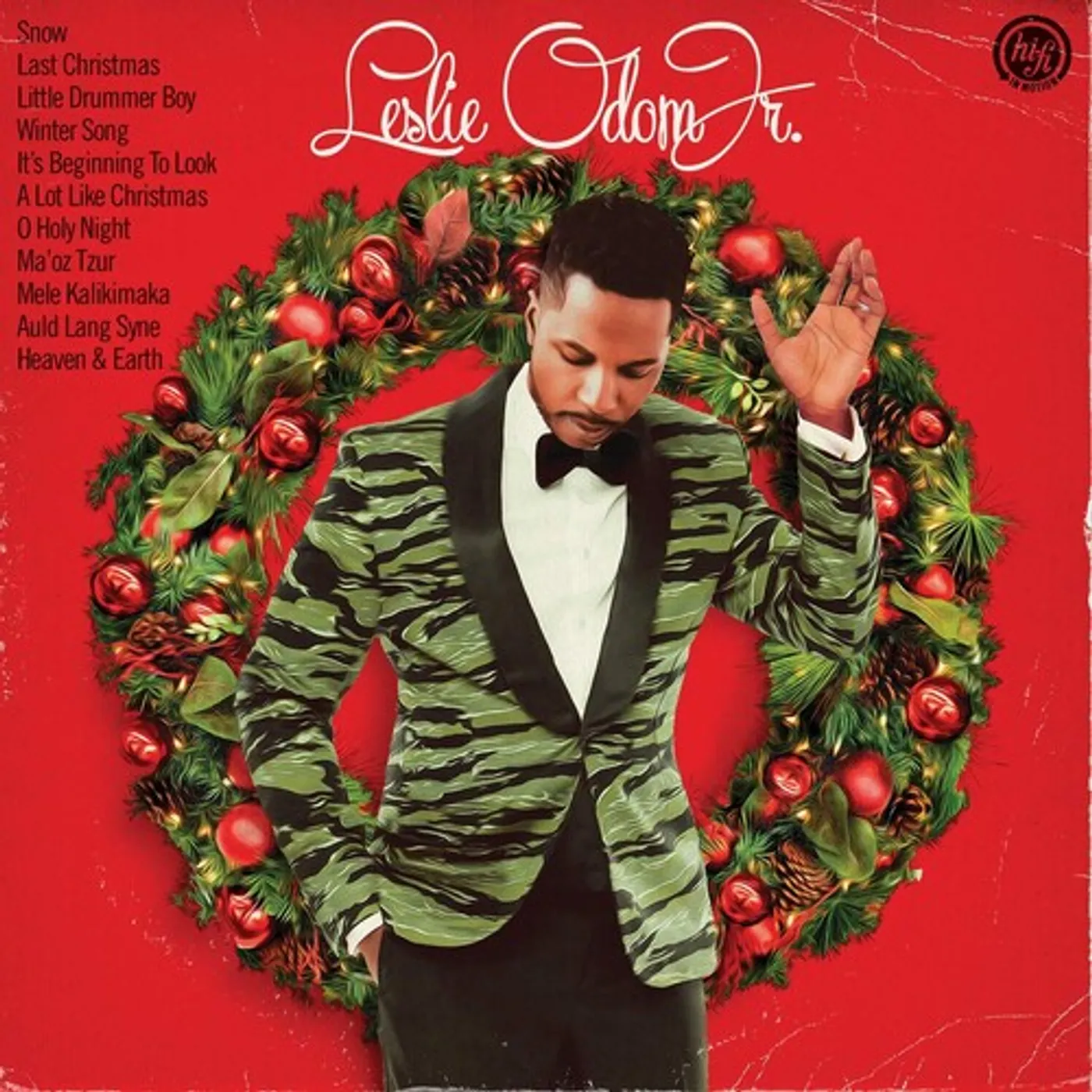Leslie Odom Jr. CHRISTMAS ALBUM CD