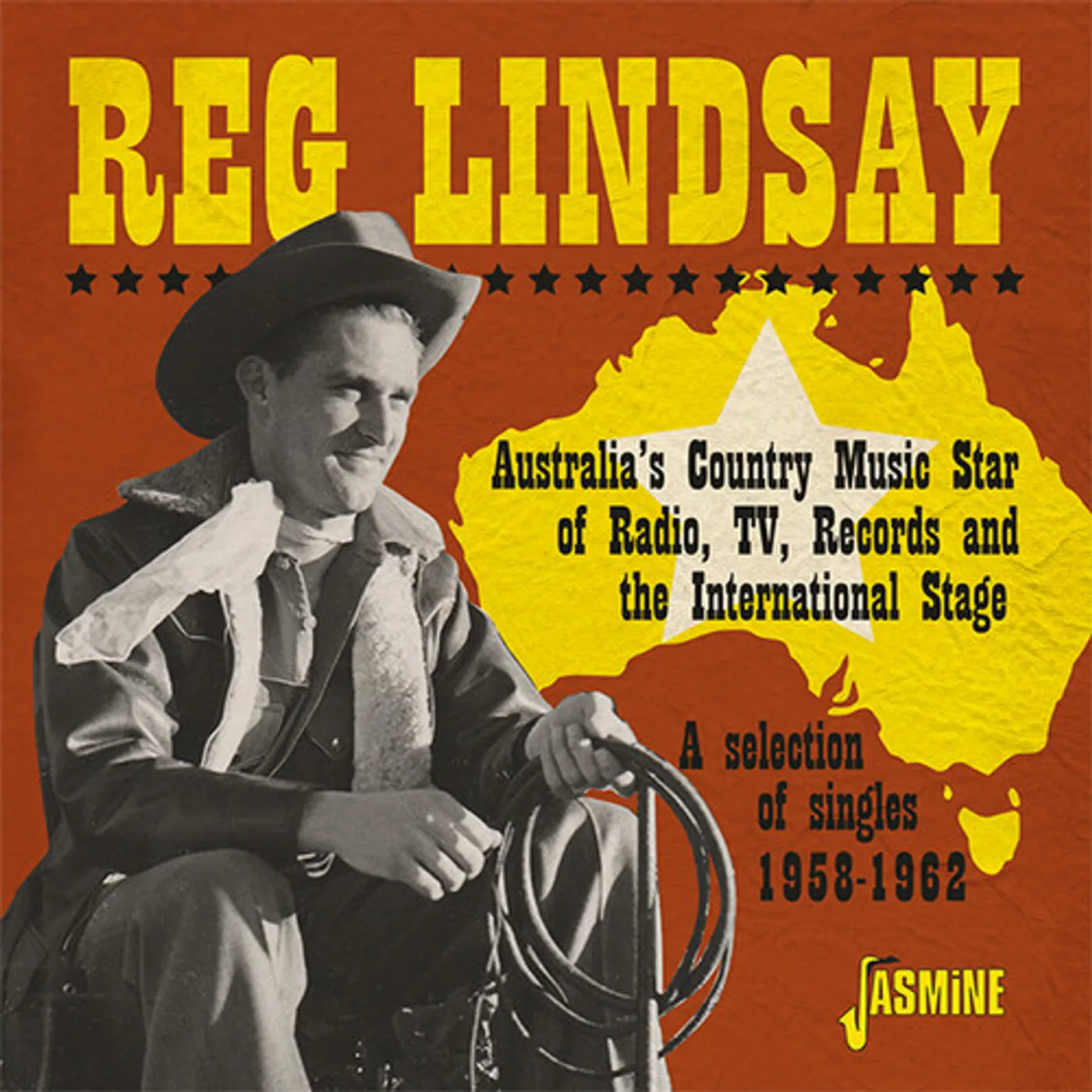 Reg Lindsay AUSTRALIA'S COUNTRY MUSIC STAR OF RADIO TV RECORDS CD