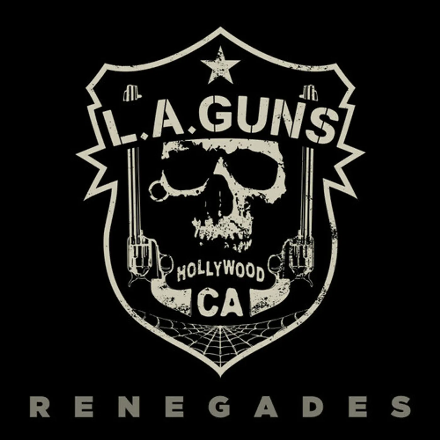 L.A. Guns RENEGADES - WHITE Vinyl Record