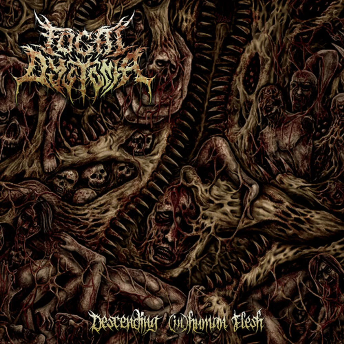 Focal Dystonia DESCENDING (IN)HUMAN FLESH CD