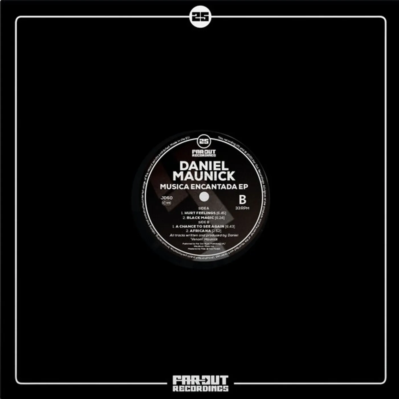 Daniel Maunick MUSICA ENCANTADA Vinyl Record