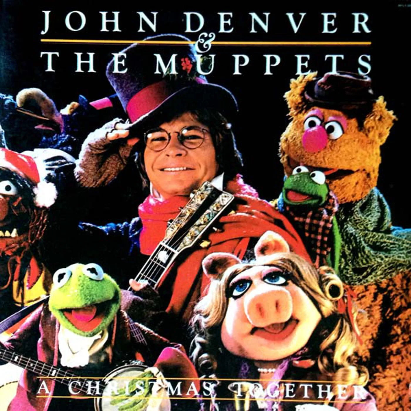 John Denver & The Muppets CHRISTMAS TOGETHER Vinyl Record