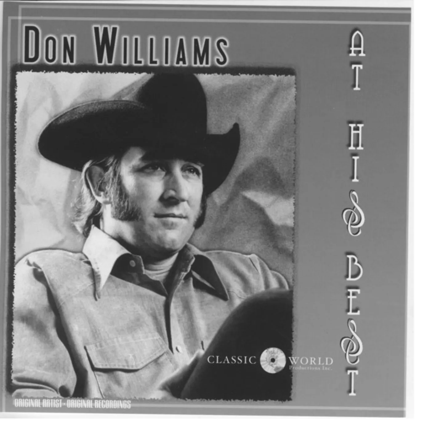 Don Williams AT HIS BEST CD