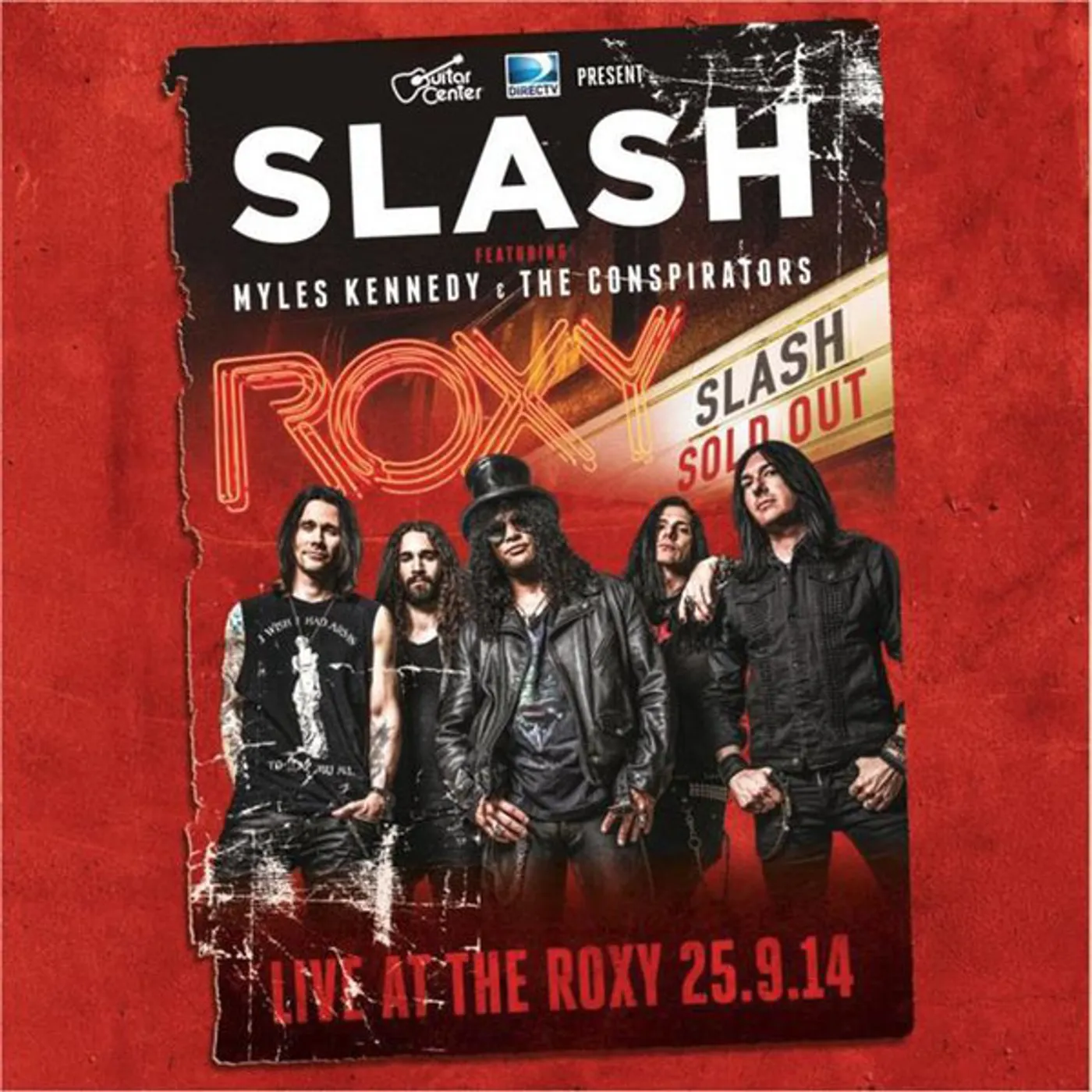 Slash LIVE AT THE ROXY Vinyl Record