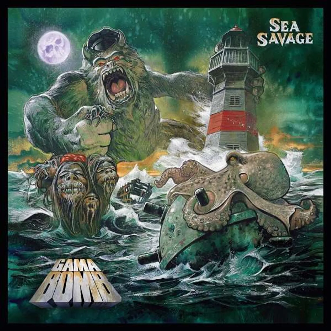 Gama Bomb Sea Savage Vinyl Record