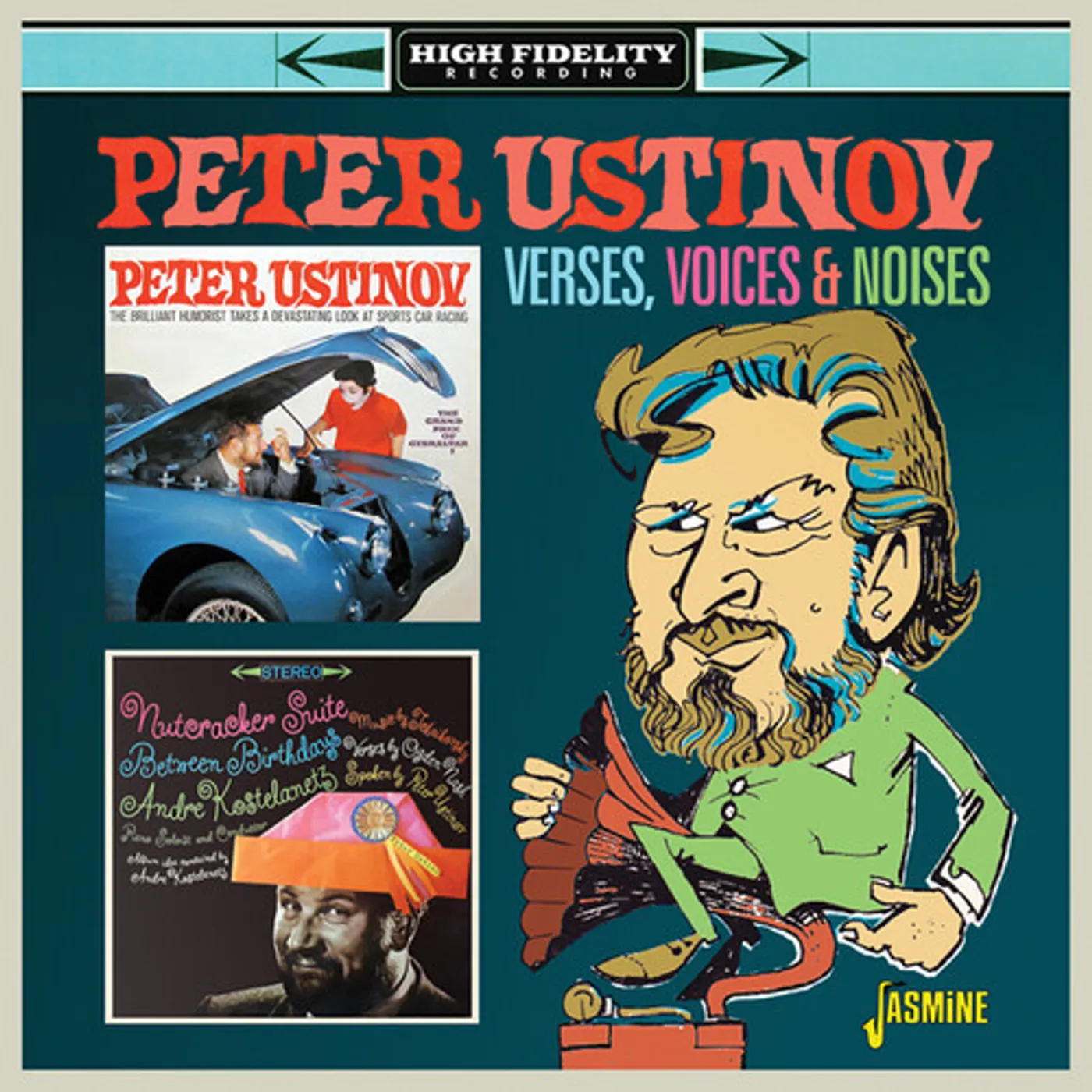 Peter Ustinov VERSES VOICES & NOISES CD