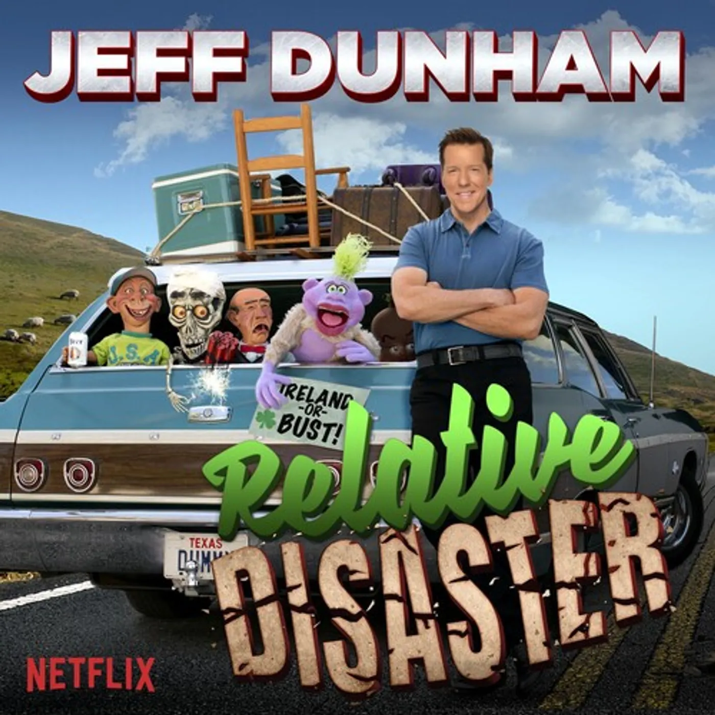 Jeff Dunham Relative Disaster Vinyl Record