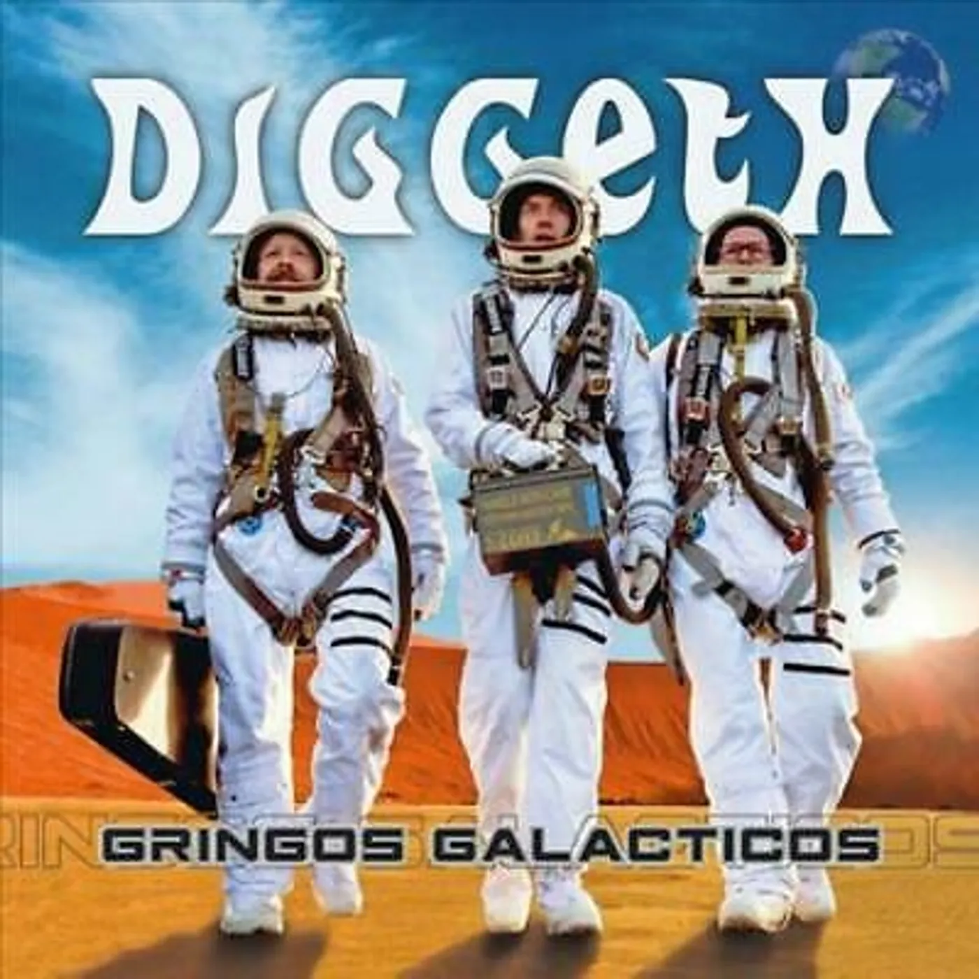 Diggeth GRINGO GALACTICOS (BLUE METALLIC VINYL) Vinyl Record