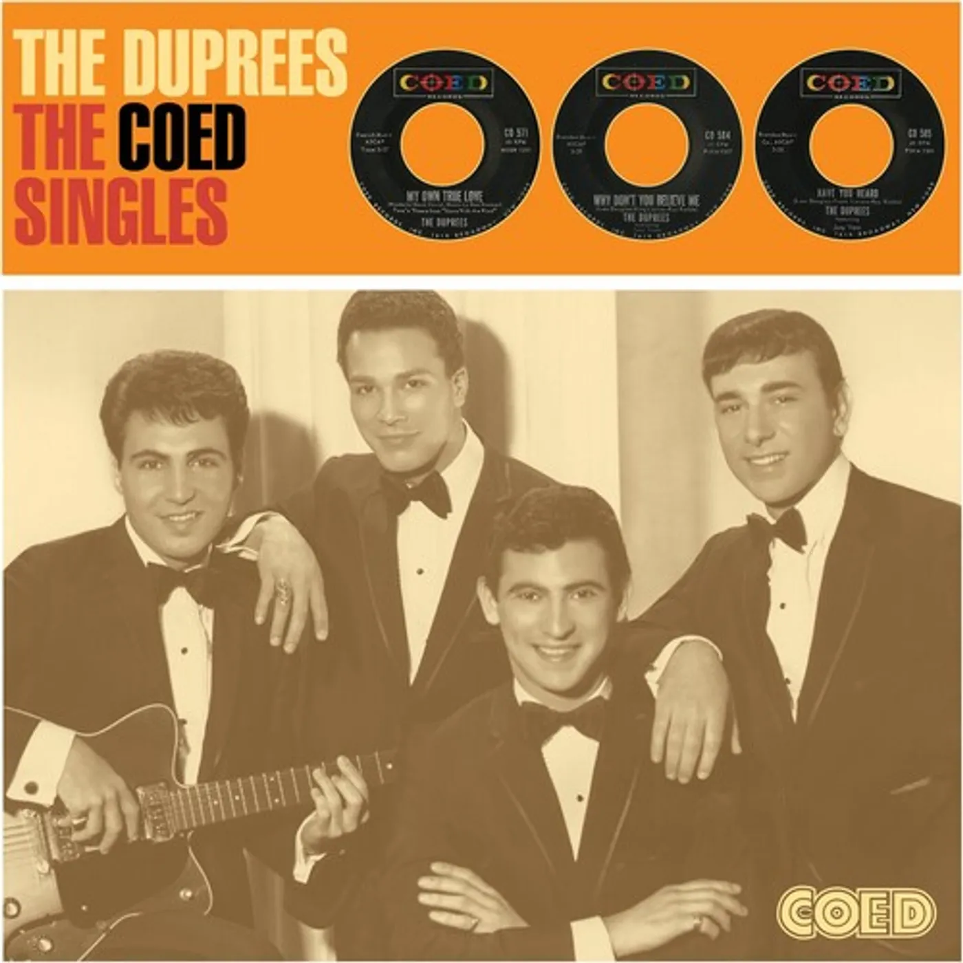 The Duprees COED SINGLES CD