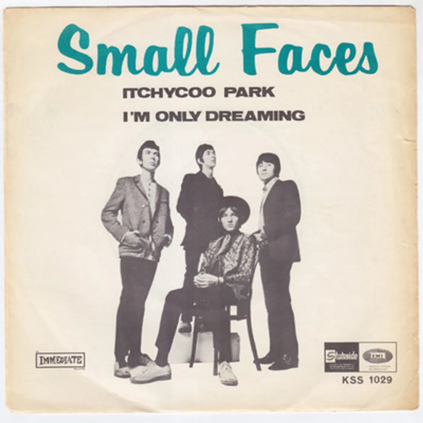 Small Faces ITCHYCOO PARK / I'M ONLY DREAMING Vinyl Record