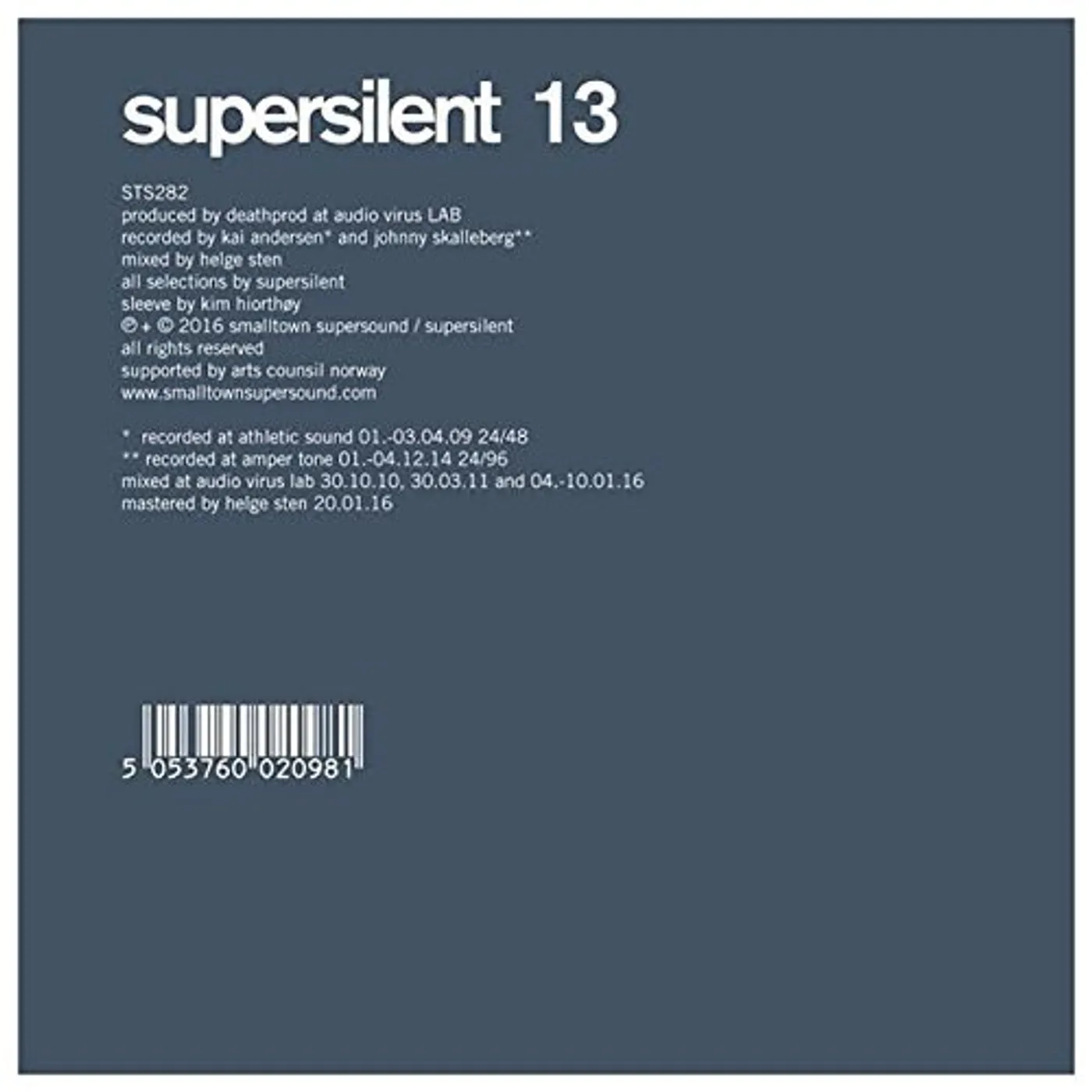 Supersilent 13 Vinyl Record