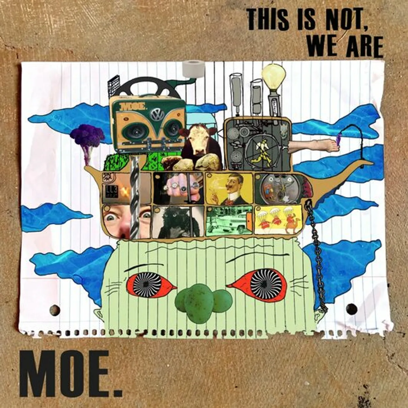 moe. THIS IS NOT WE ARE Vinyl Record
