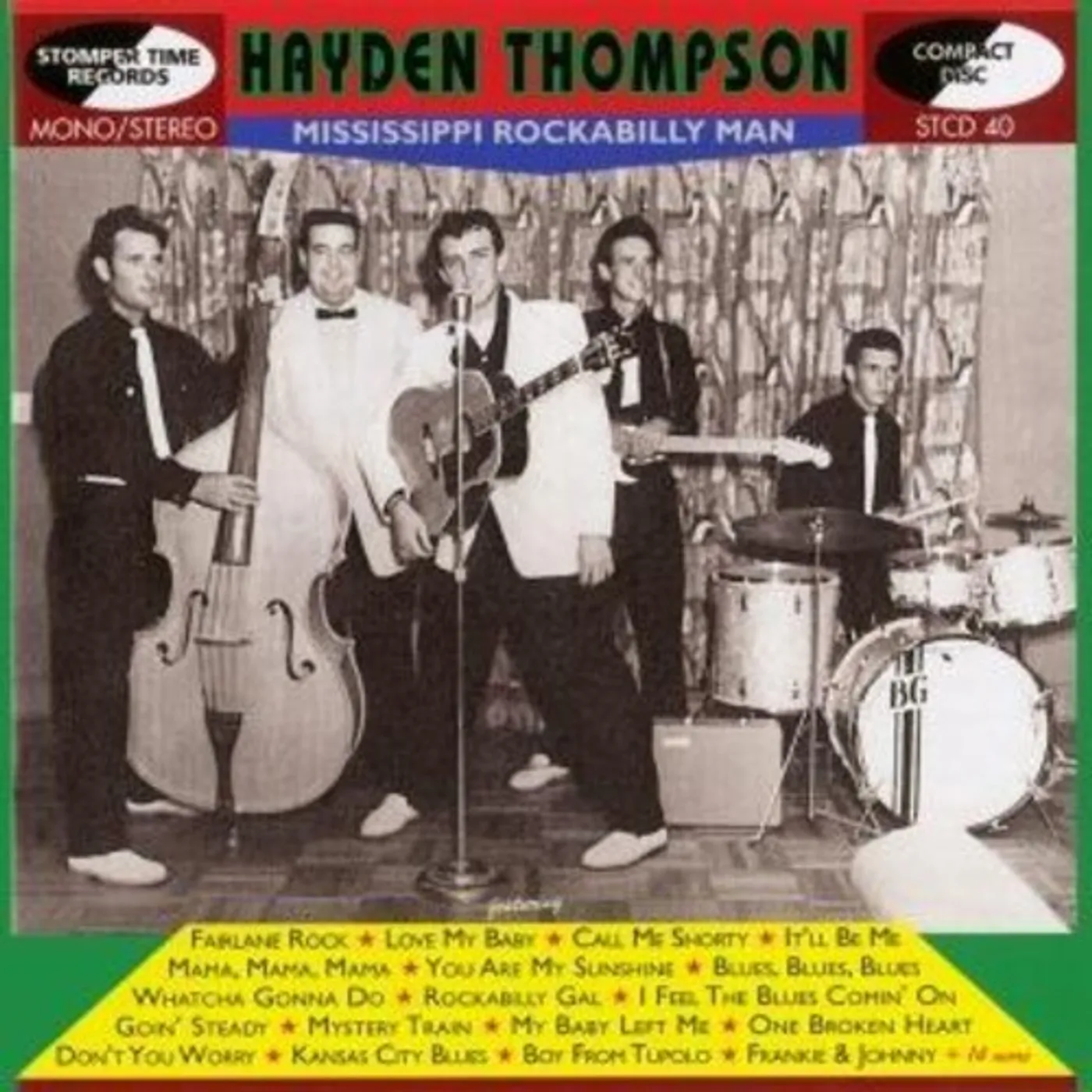 Hayden Thompson MISSISSIPPI ROCKABILLY MAN CD