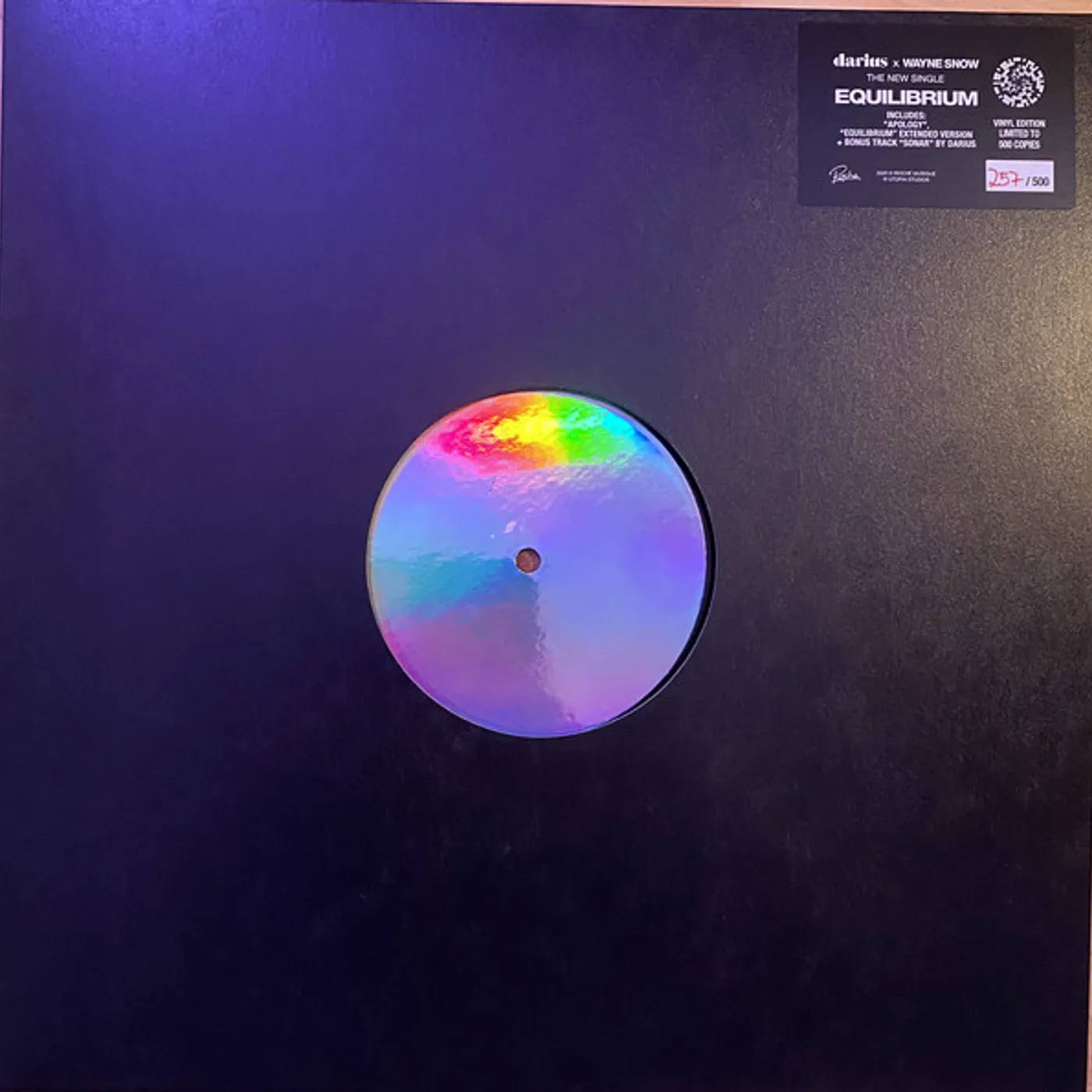 Darius / Wayne Snow EQUILIBRIUM Vinyl Record