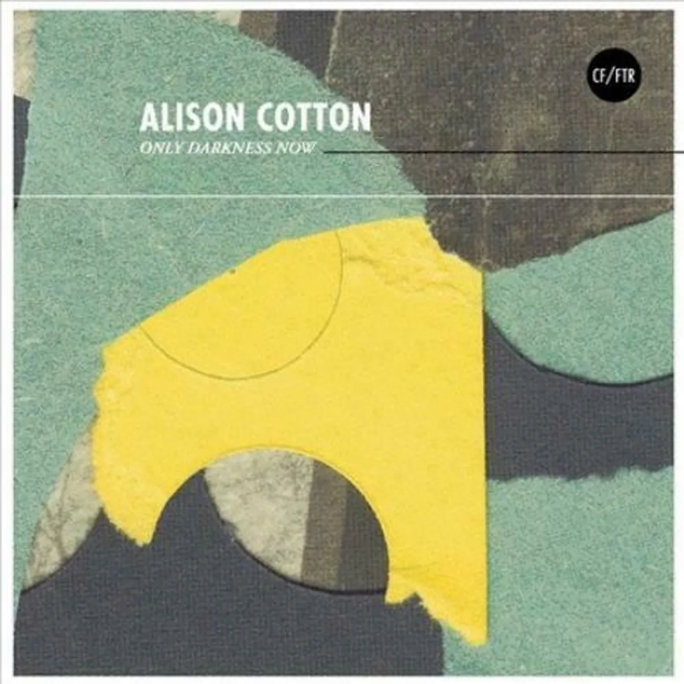 Alison Cotton Only Darkness Now Vinyl Record