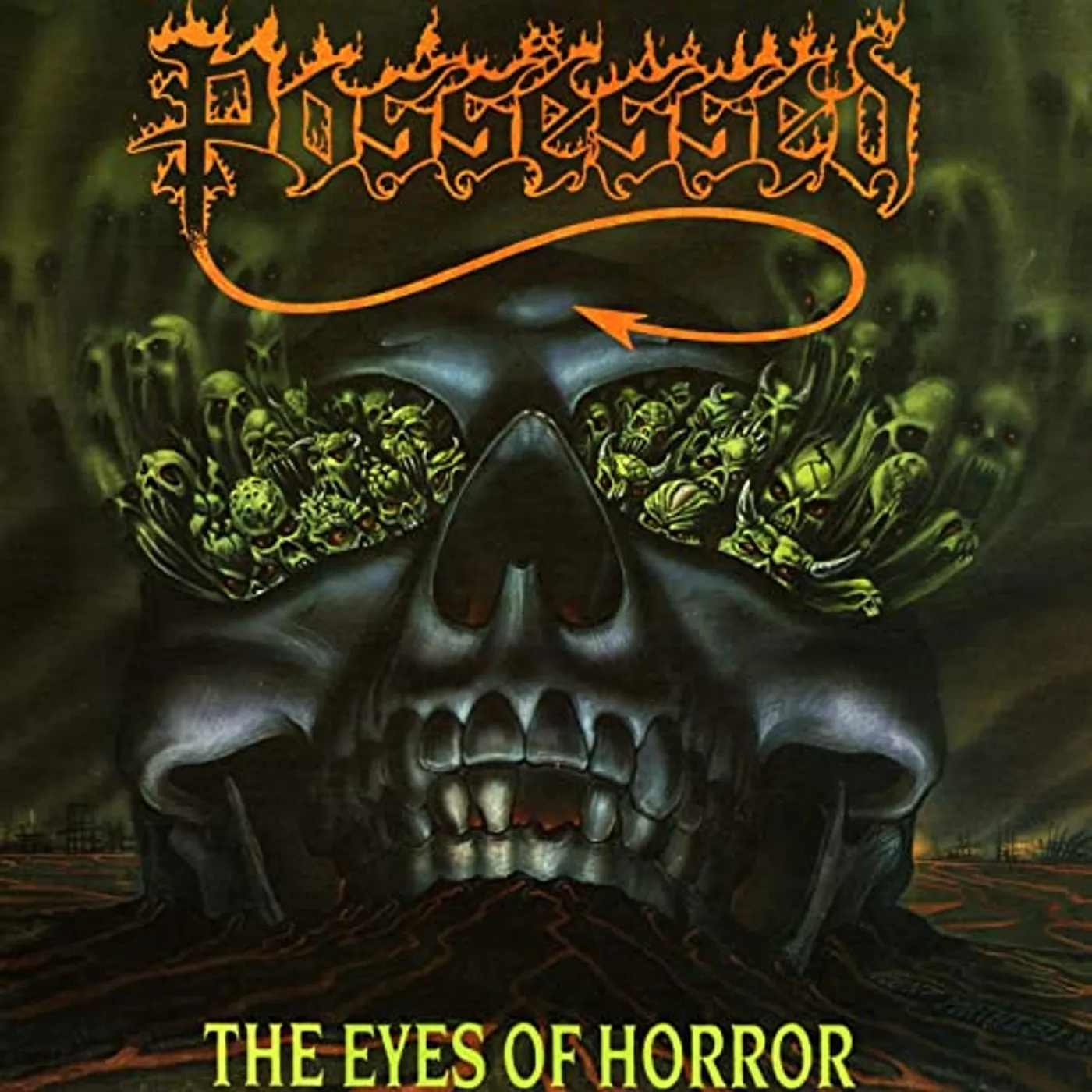 Possessed EYES OF HORROR Vinyl Record