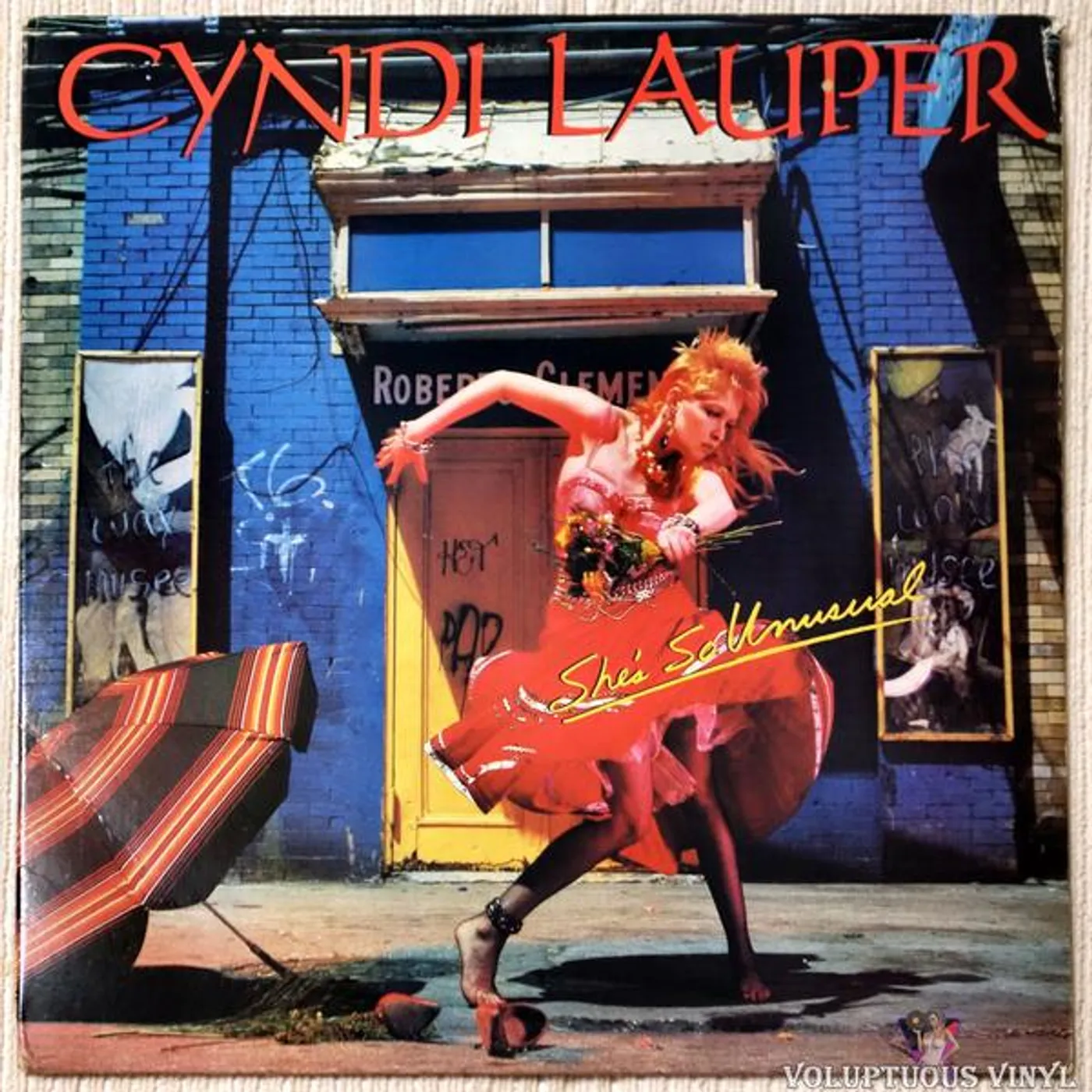 Cyndi Lauper She's So Unusual Vinyl Record