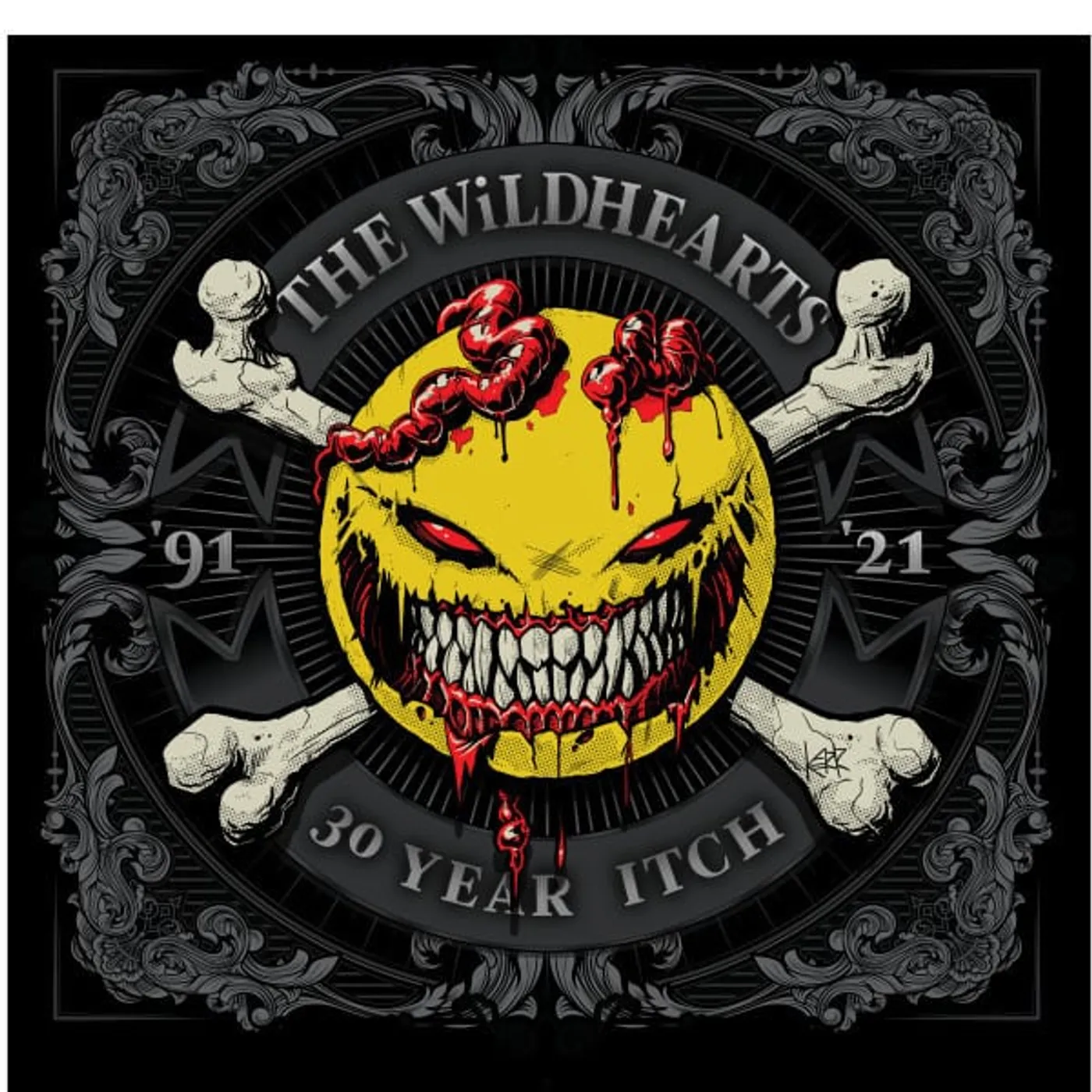 The Wildhearts THIRTY YEAR ITCH Vinyl Record