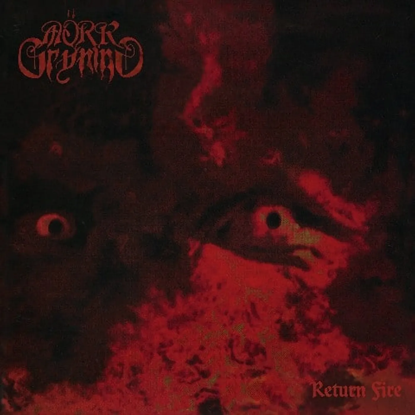 Mörk Gryning RETURN FIRE (TRANSPARENT RED VINYL) Vinyl Record