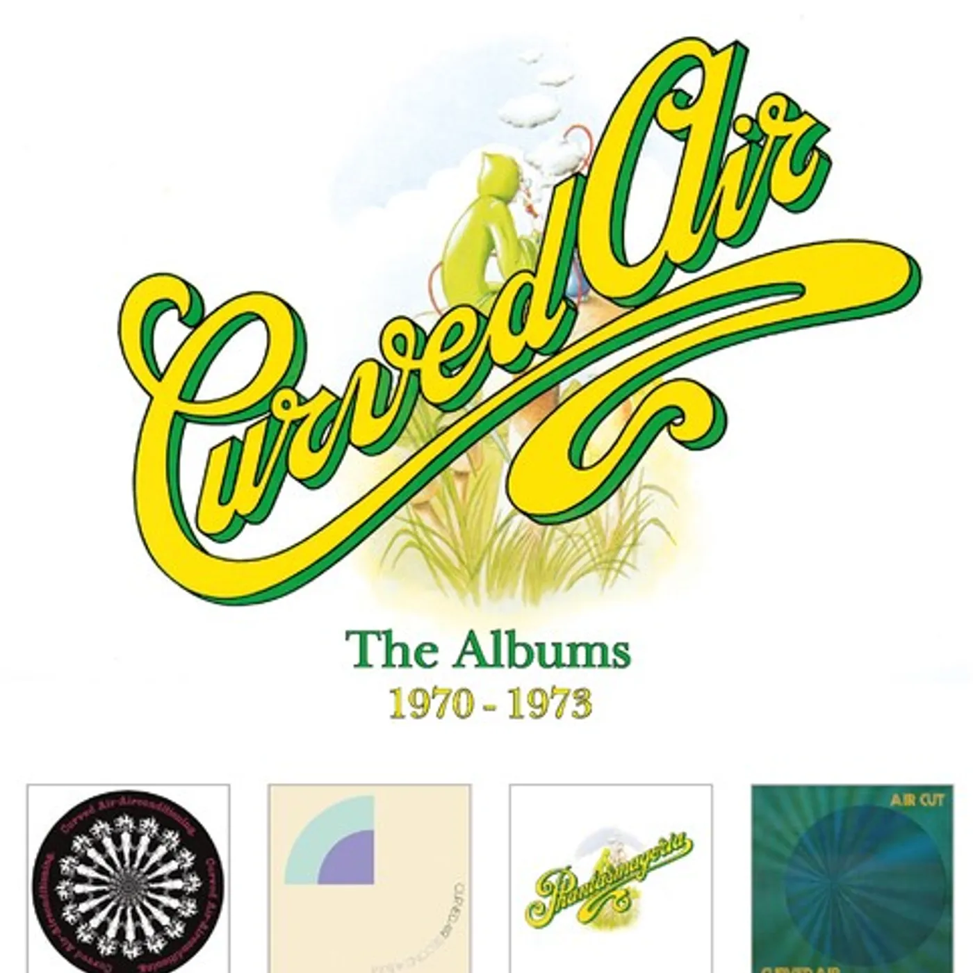 Curved Air ALBUMS 1970-1973 CD