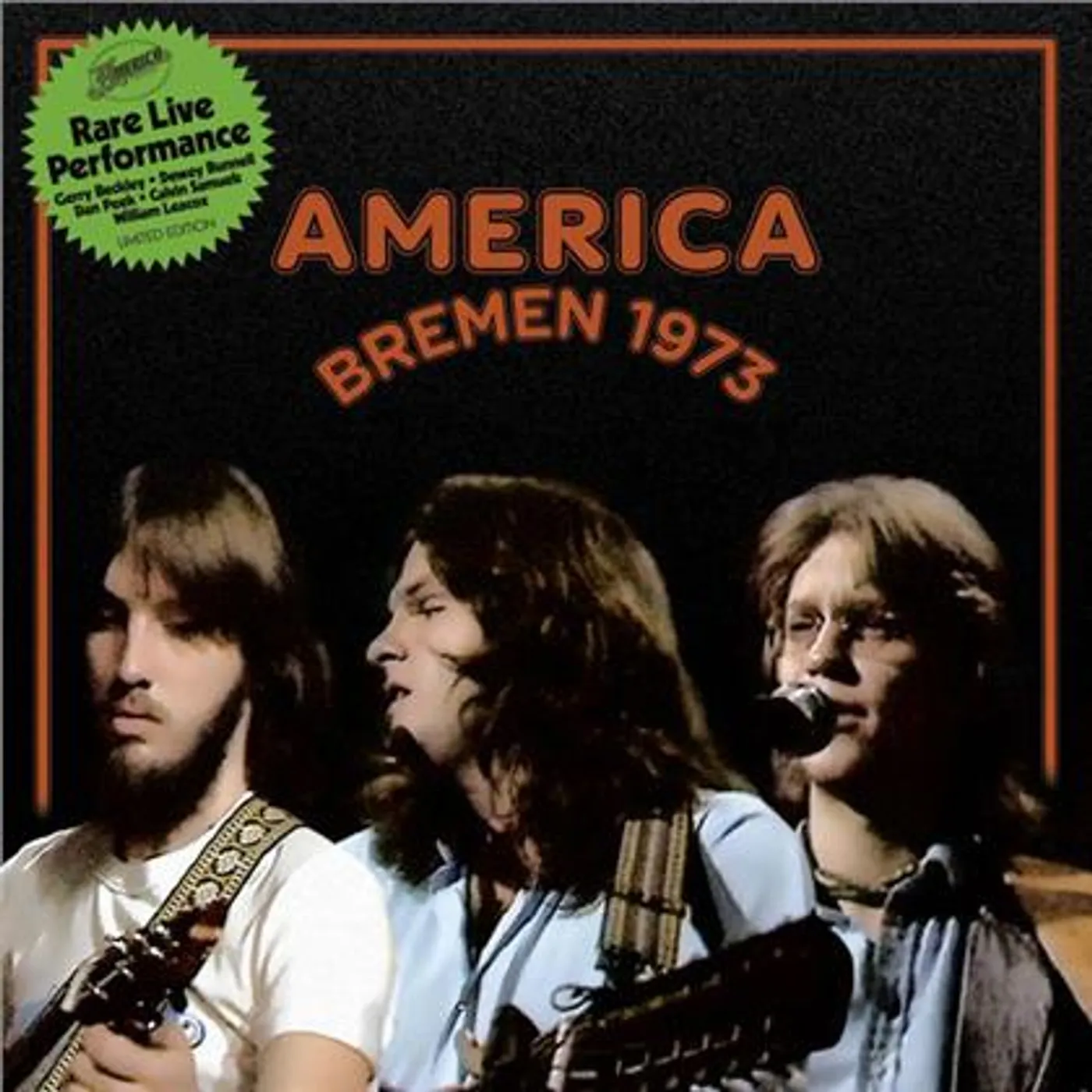 America LIVE IN BREMEN 1973 Vinyl Record