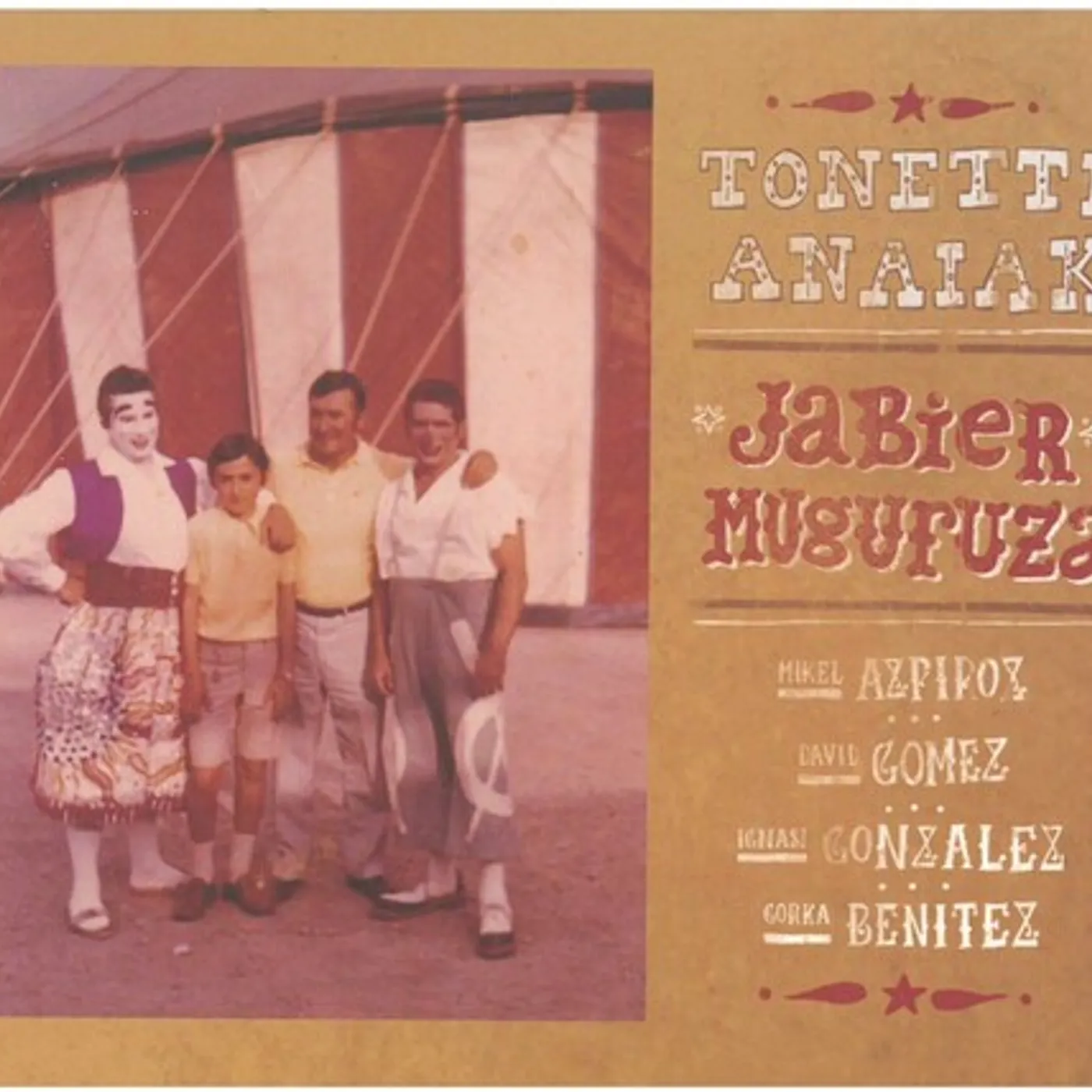 Jabier Muguruza TONETTI ANAIAK CD