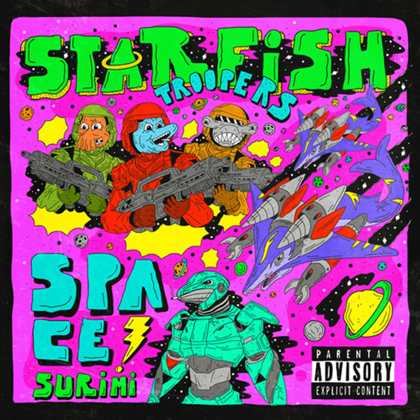 Space Surimi STARFISH TROOPERS CD