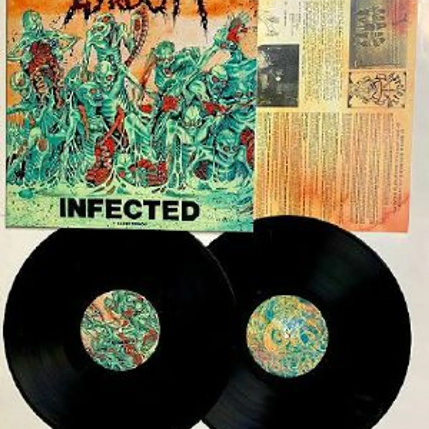 Atrocity INFECTED & EARLY DEMOS Vinyl Record