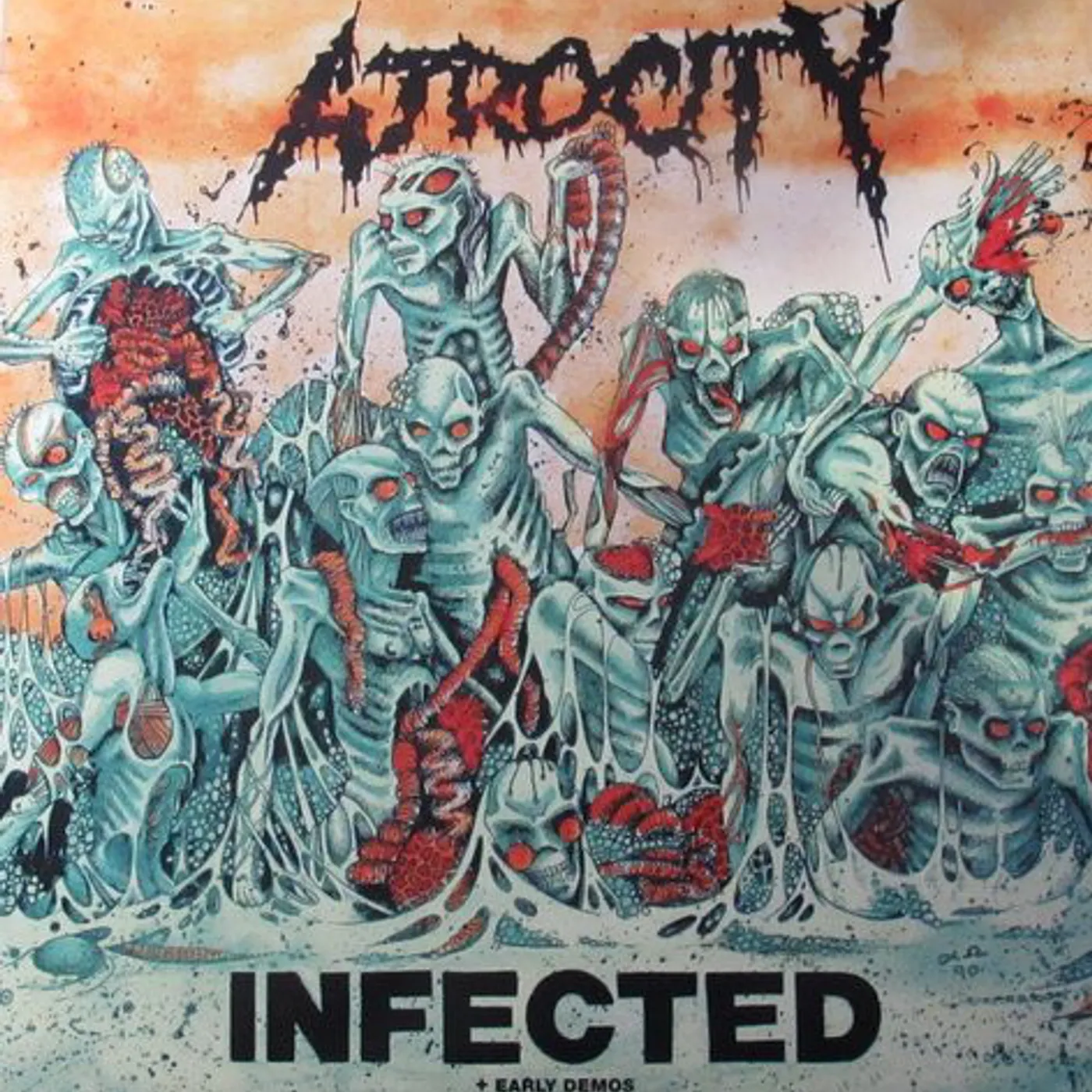 Atrocity INFECTED & EARLY DEMOS Vinyl Record