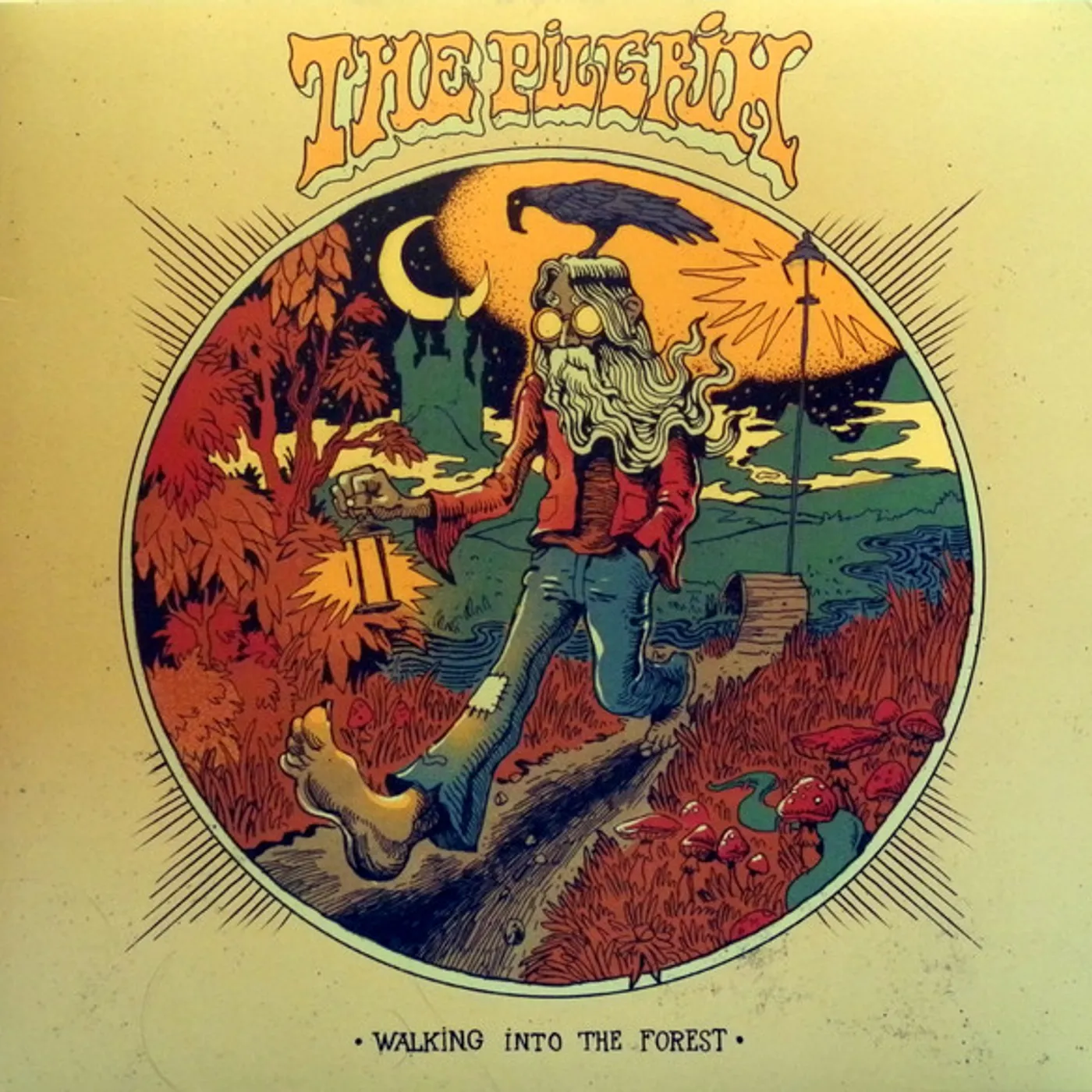 The Pilgrim Walking Into The Forest Vinyl Record