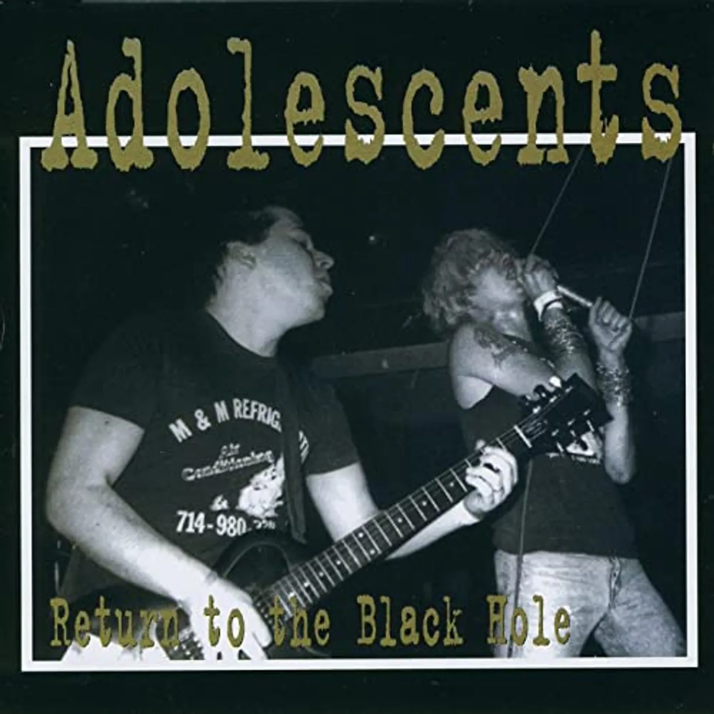Adolescents Return to the Black Hole Vinyl Record