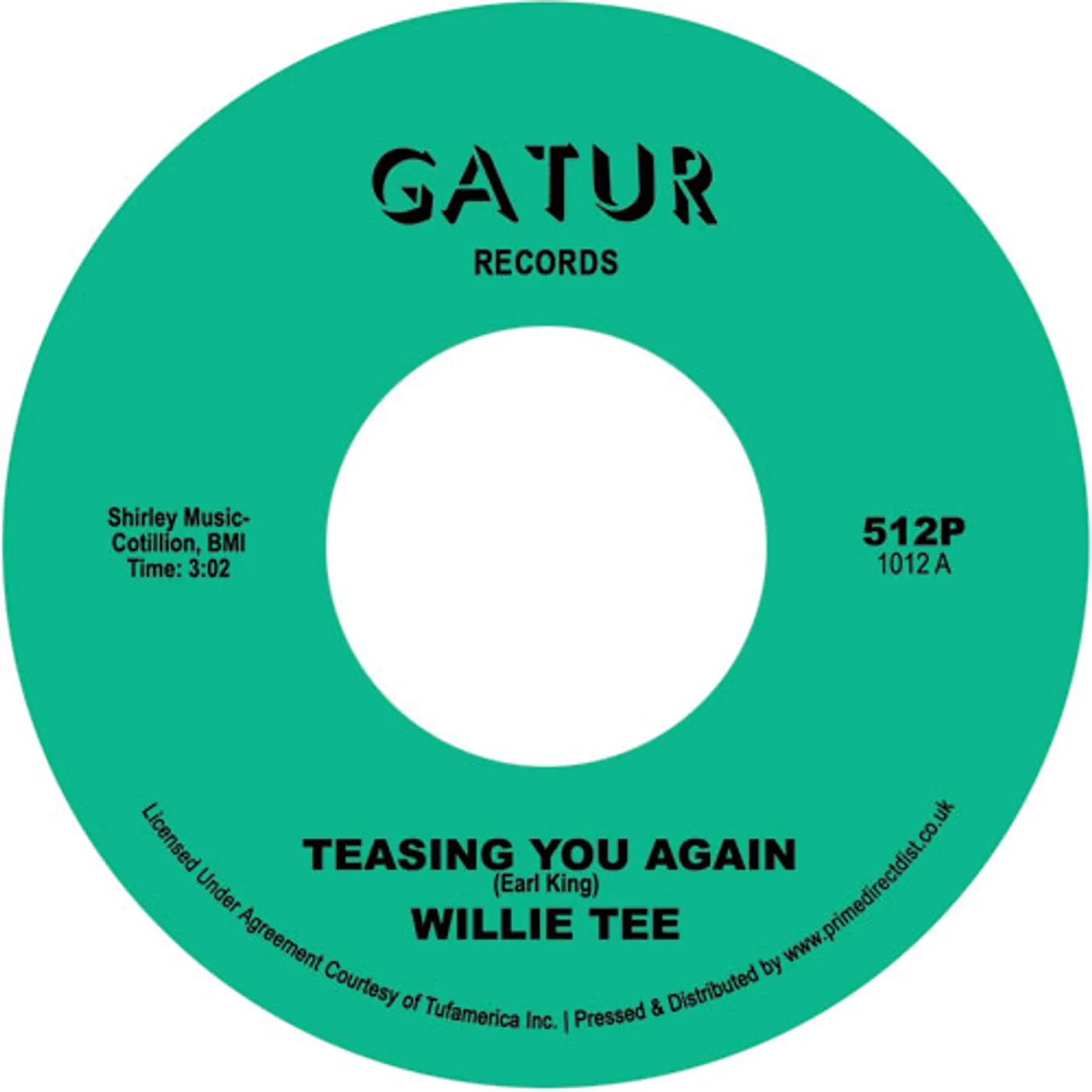 Willie Tee Teasing You Again Vinyl Record