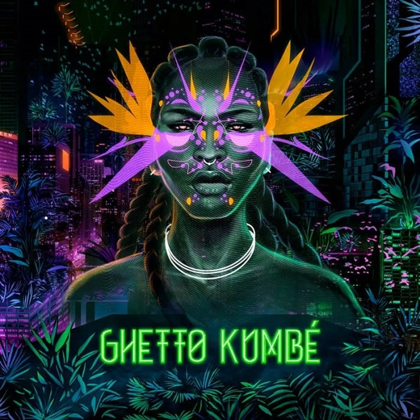 Ghetto Kumbé (NEON ORANGE VINYL) Vinyl Record
