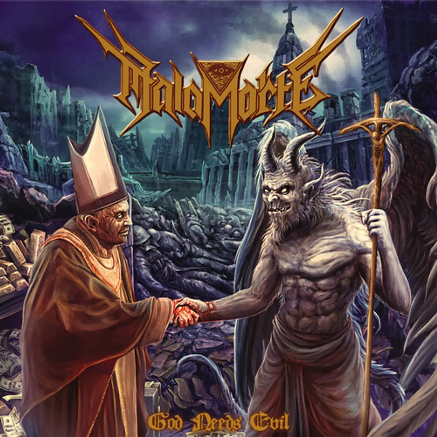 Malamorte GOD NEEDS EVIL CD