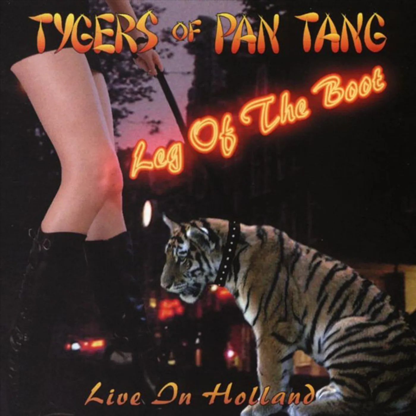 Tygers Of Pan Tang LEG OF THE BOOT Vinyl Record